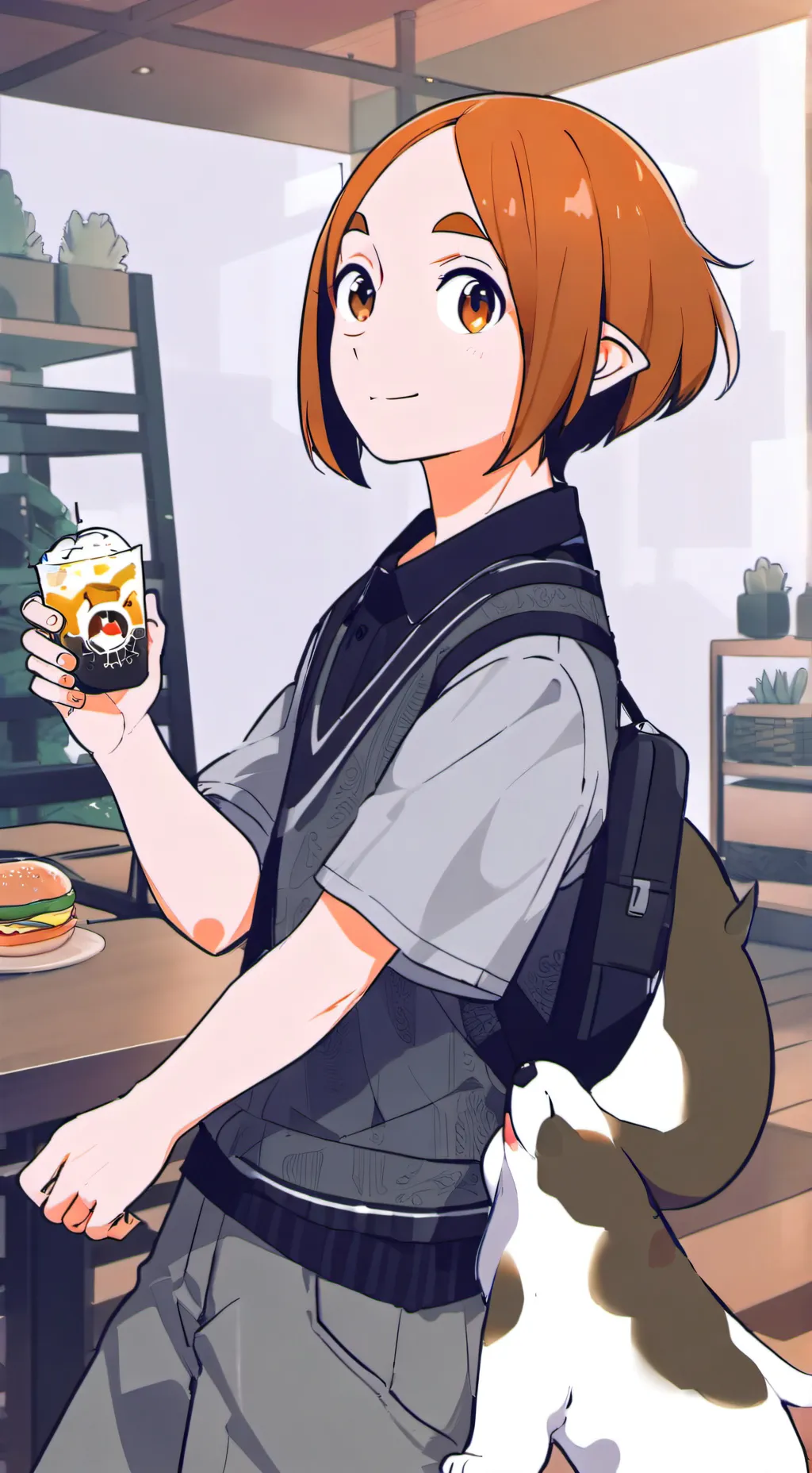 ai character: Beagle Spirit Pup background