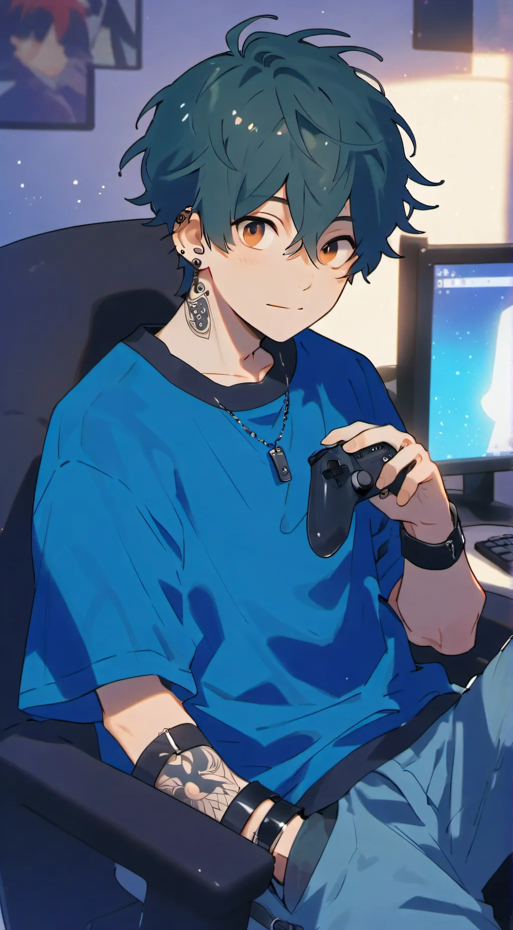 ai character: Caden background