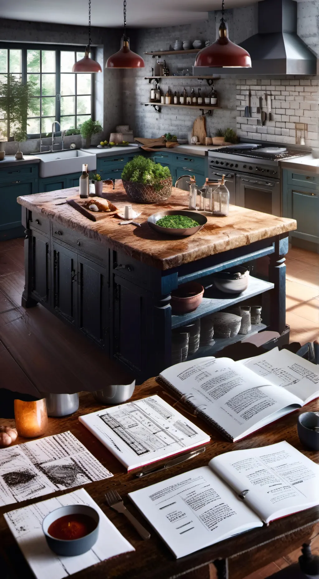 ai character: The Culinary Tycoo background