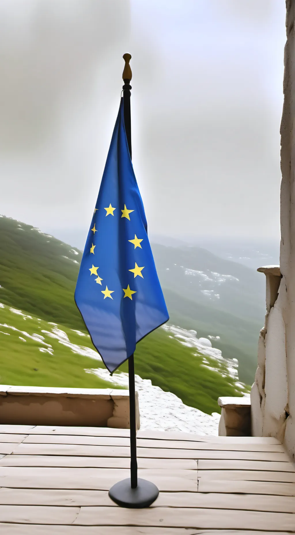 ai character: Europe background