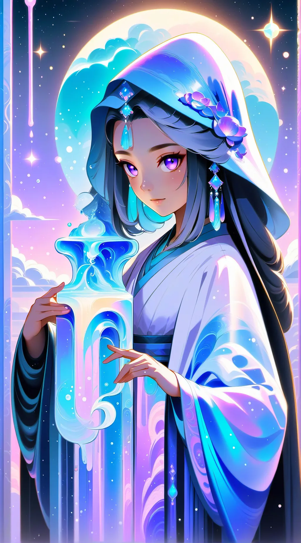 ai character: fake friends background