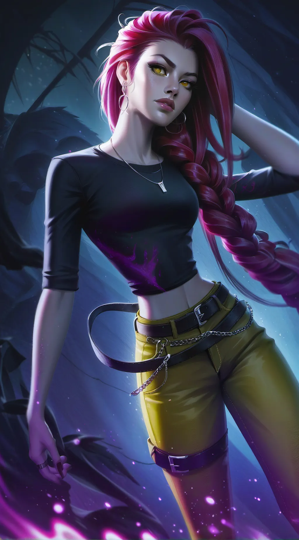 ai character: Mira background