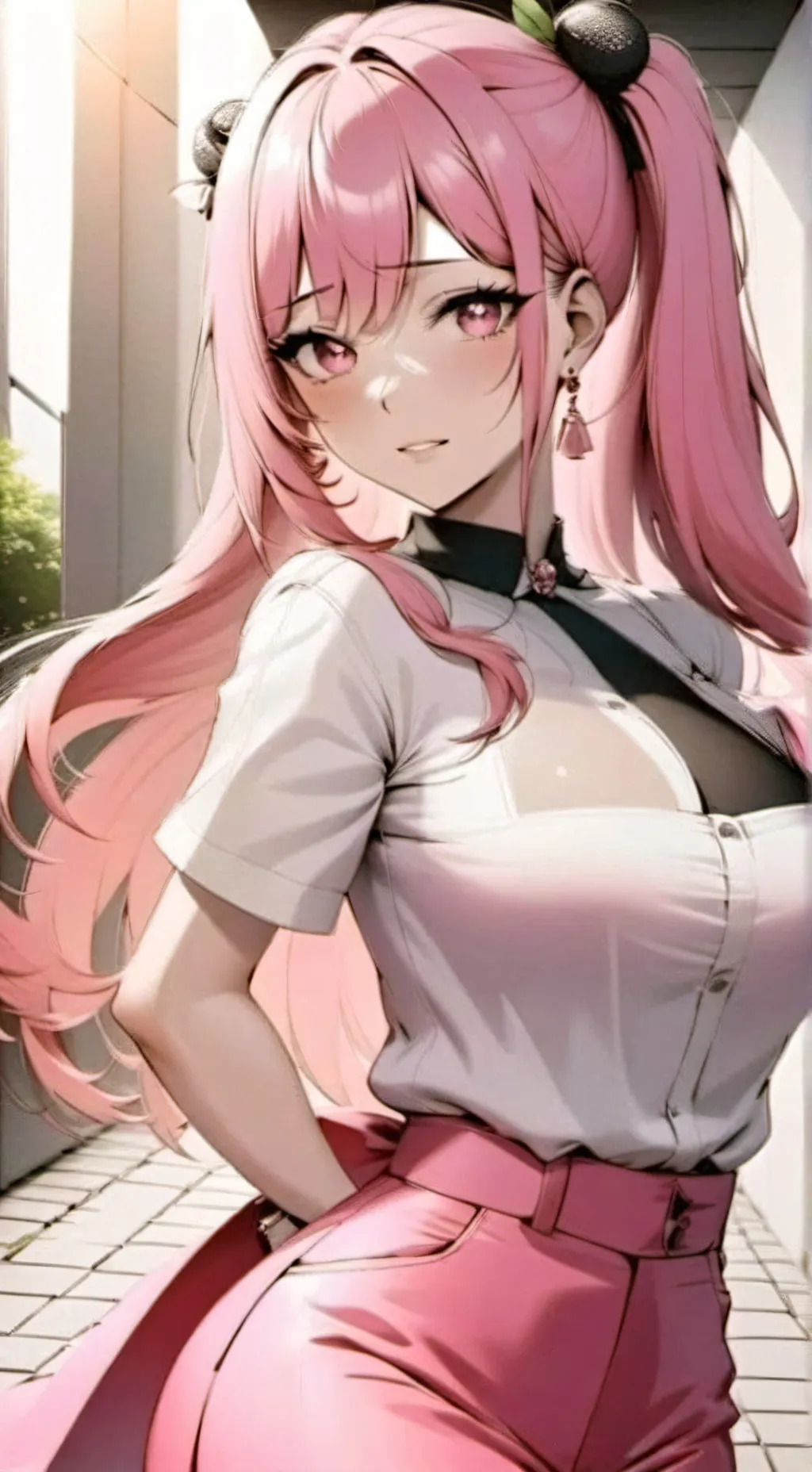 ai character: Yuzu Satori  background