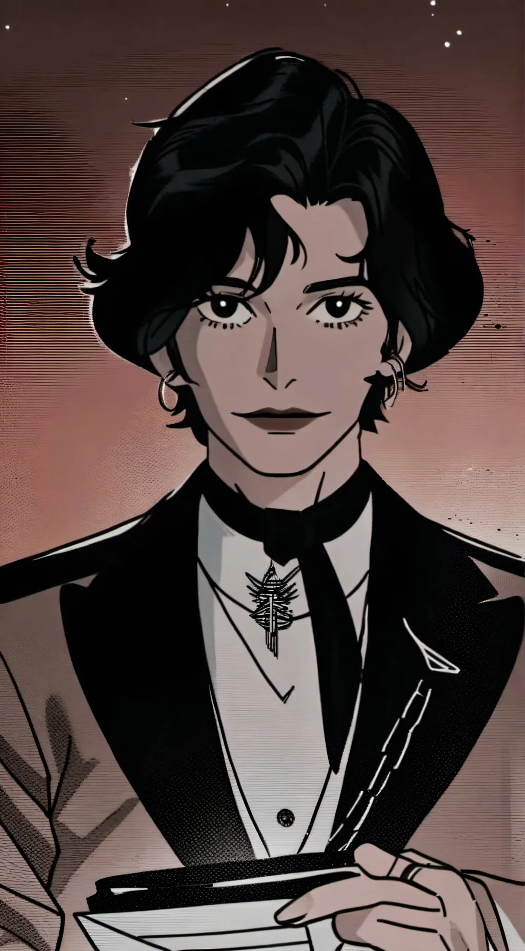 ai character: enhypen  background