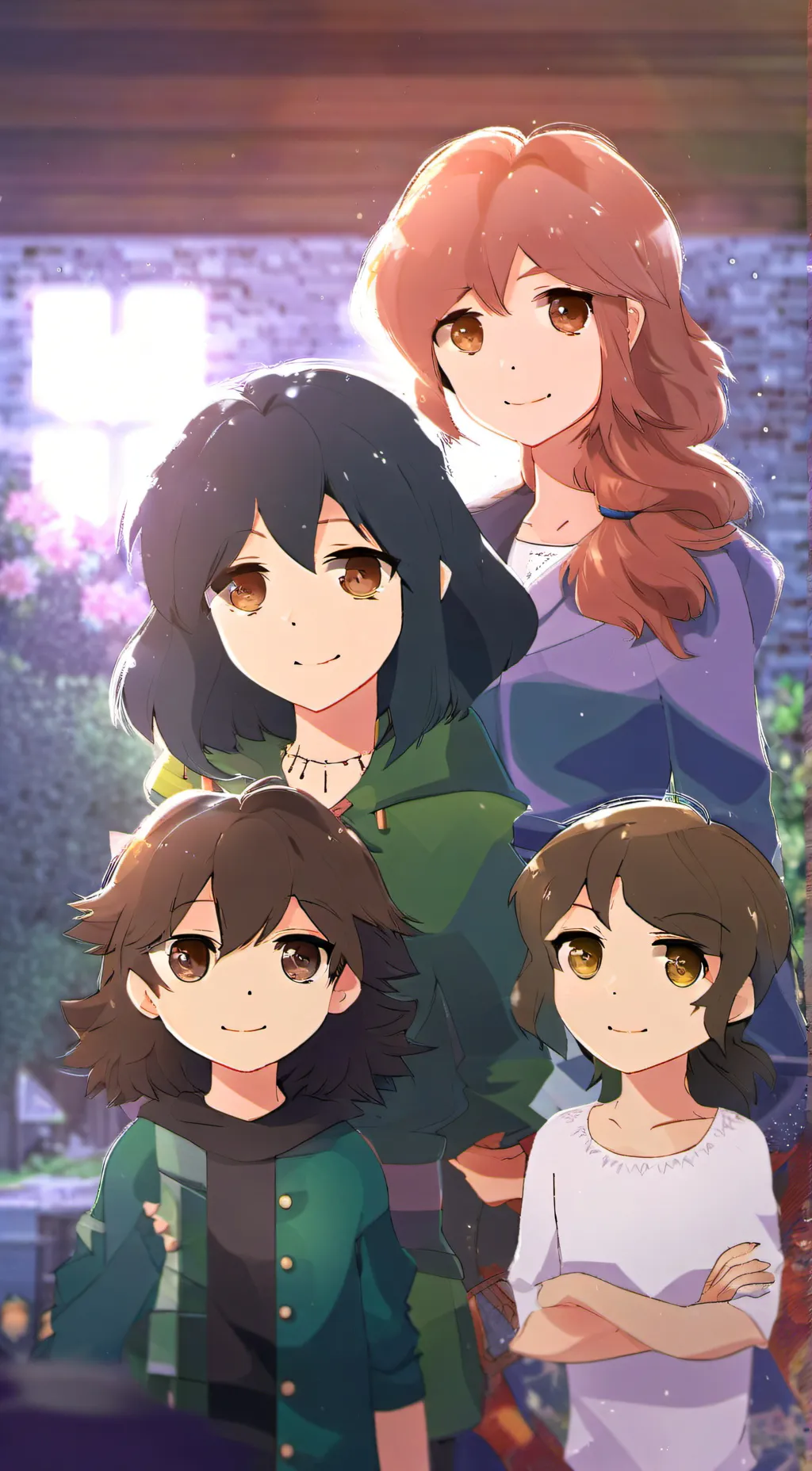 ai character: Loving family  background