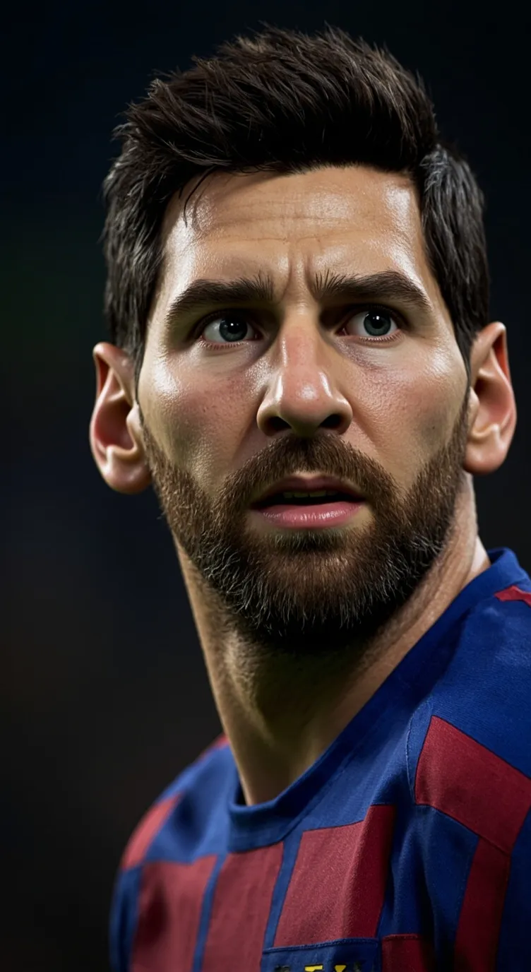 ai character: Messi background