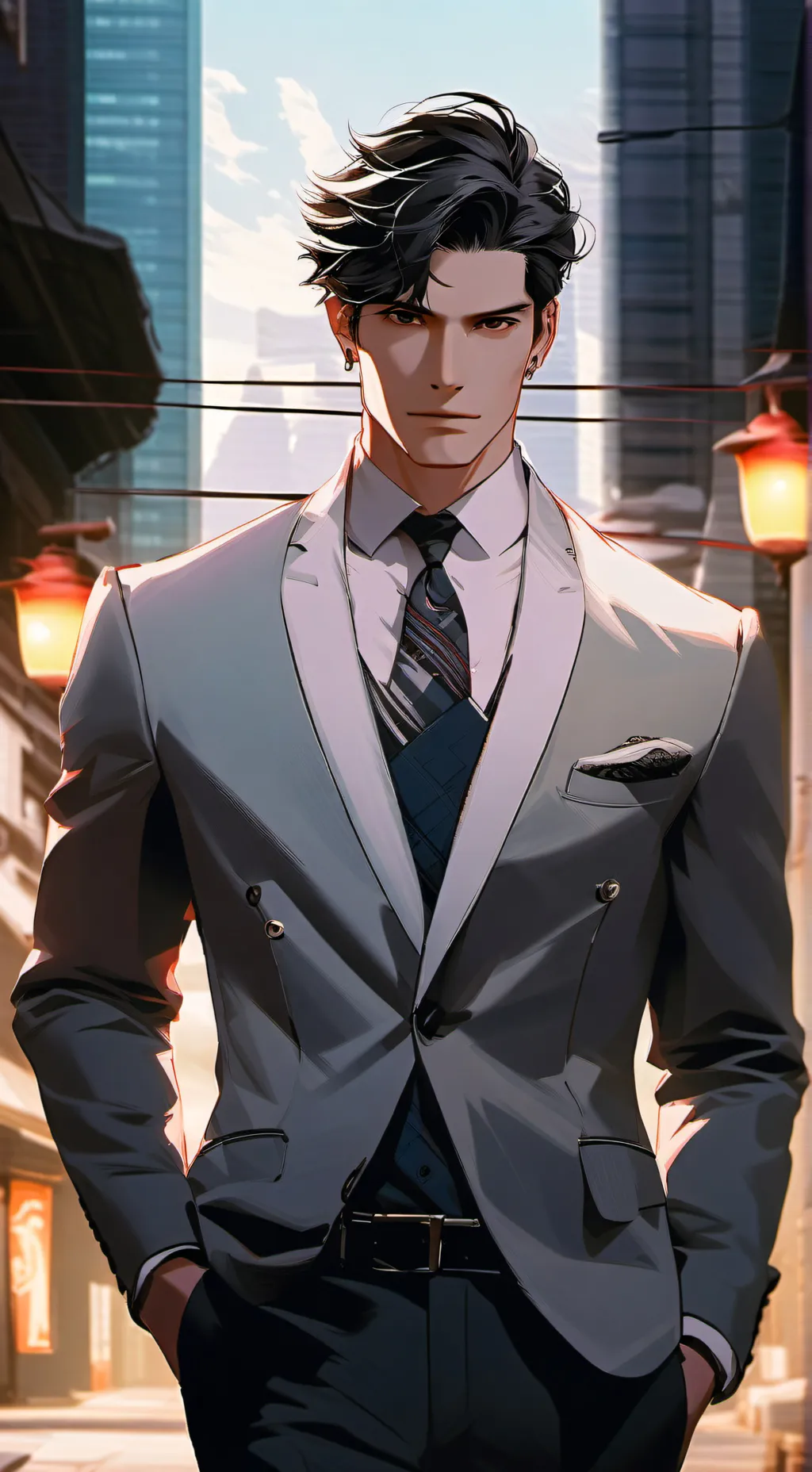 ai character: Kenneth Swift background