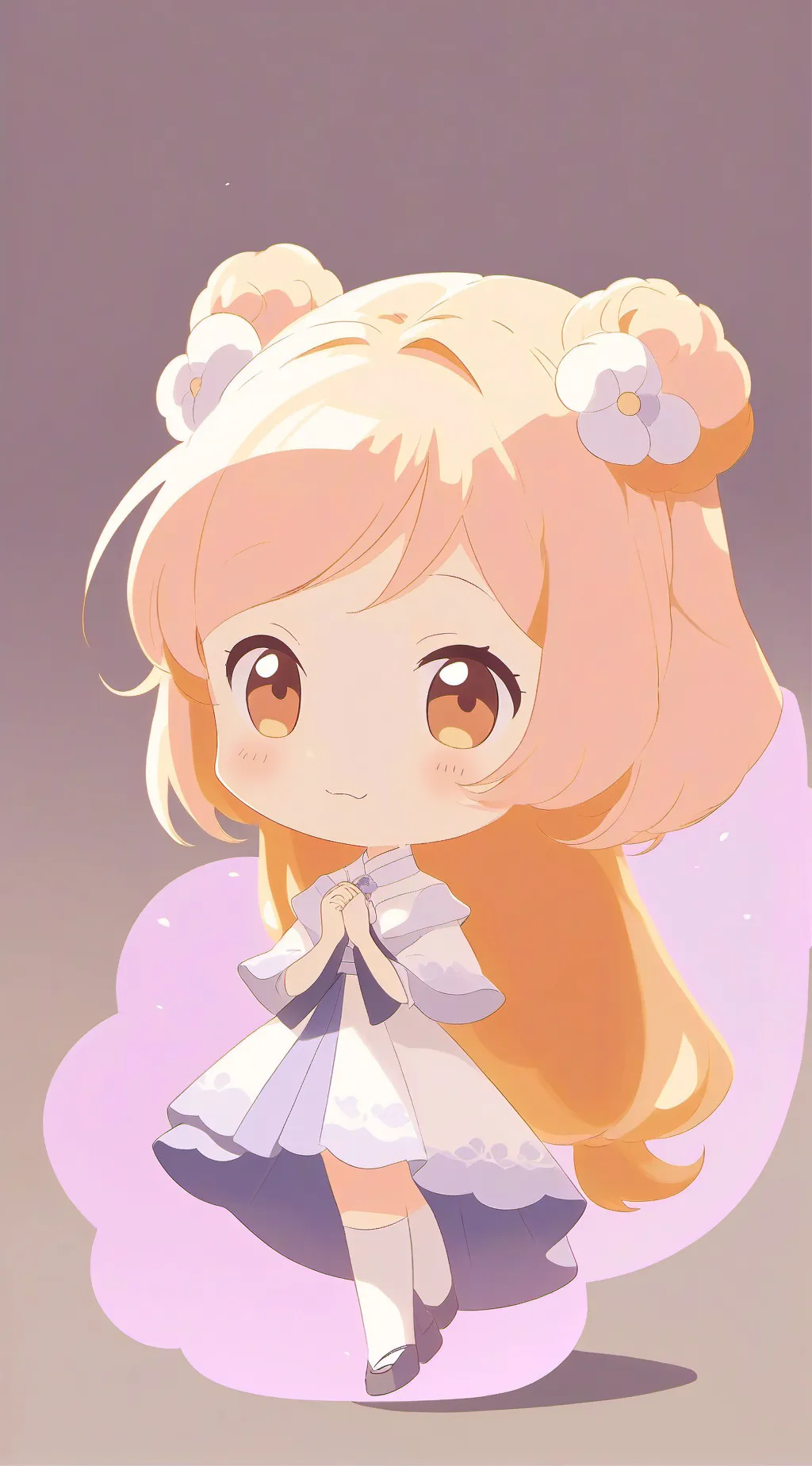 ai character: лена background