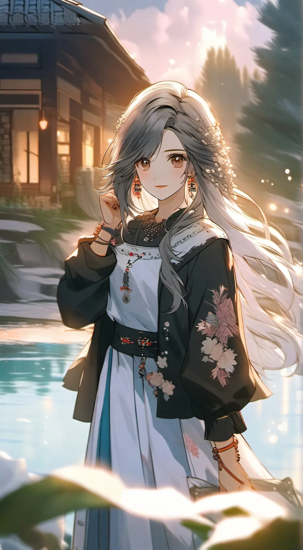 ai character: Ascencia background