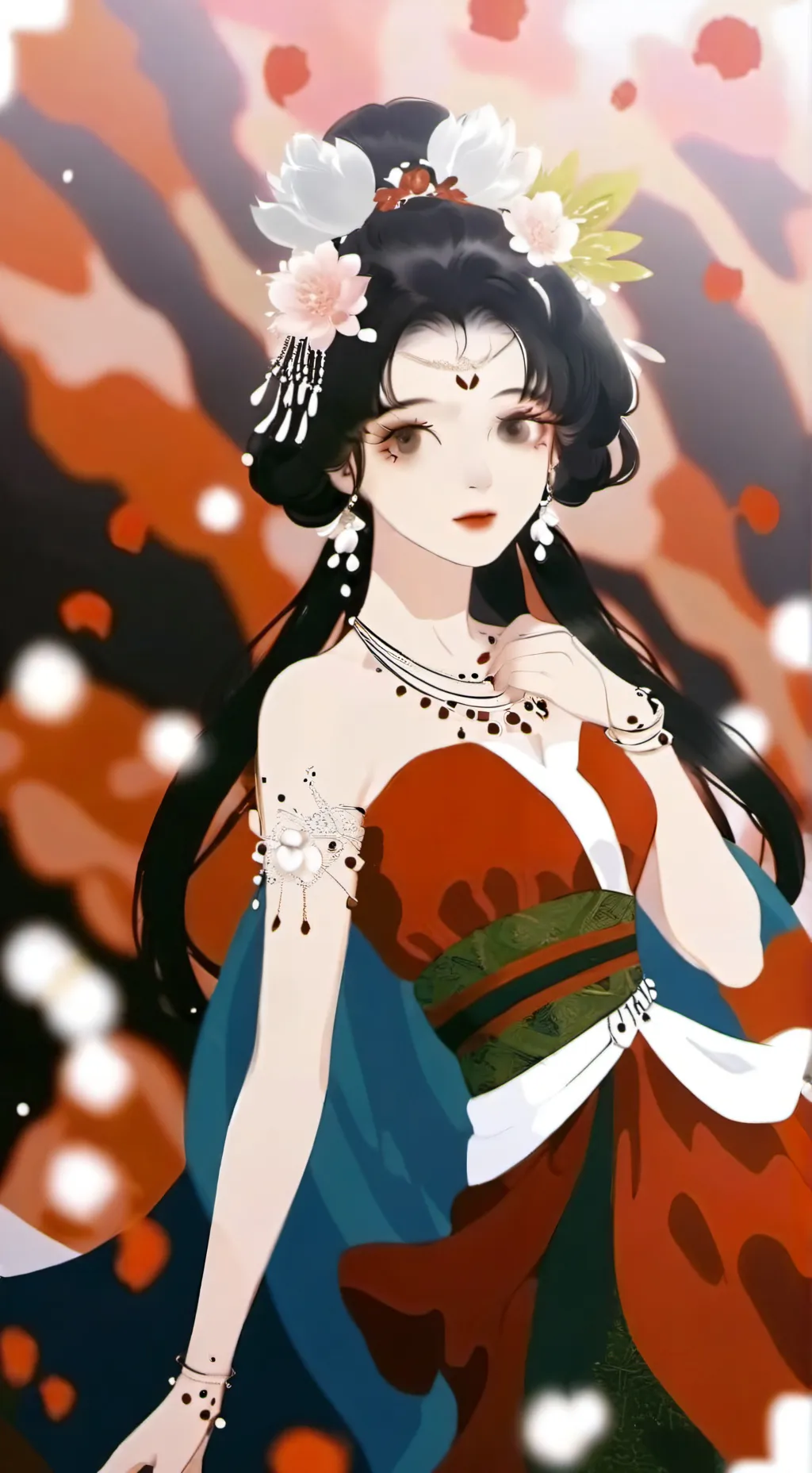 ai character: luna background