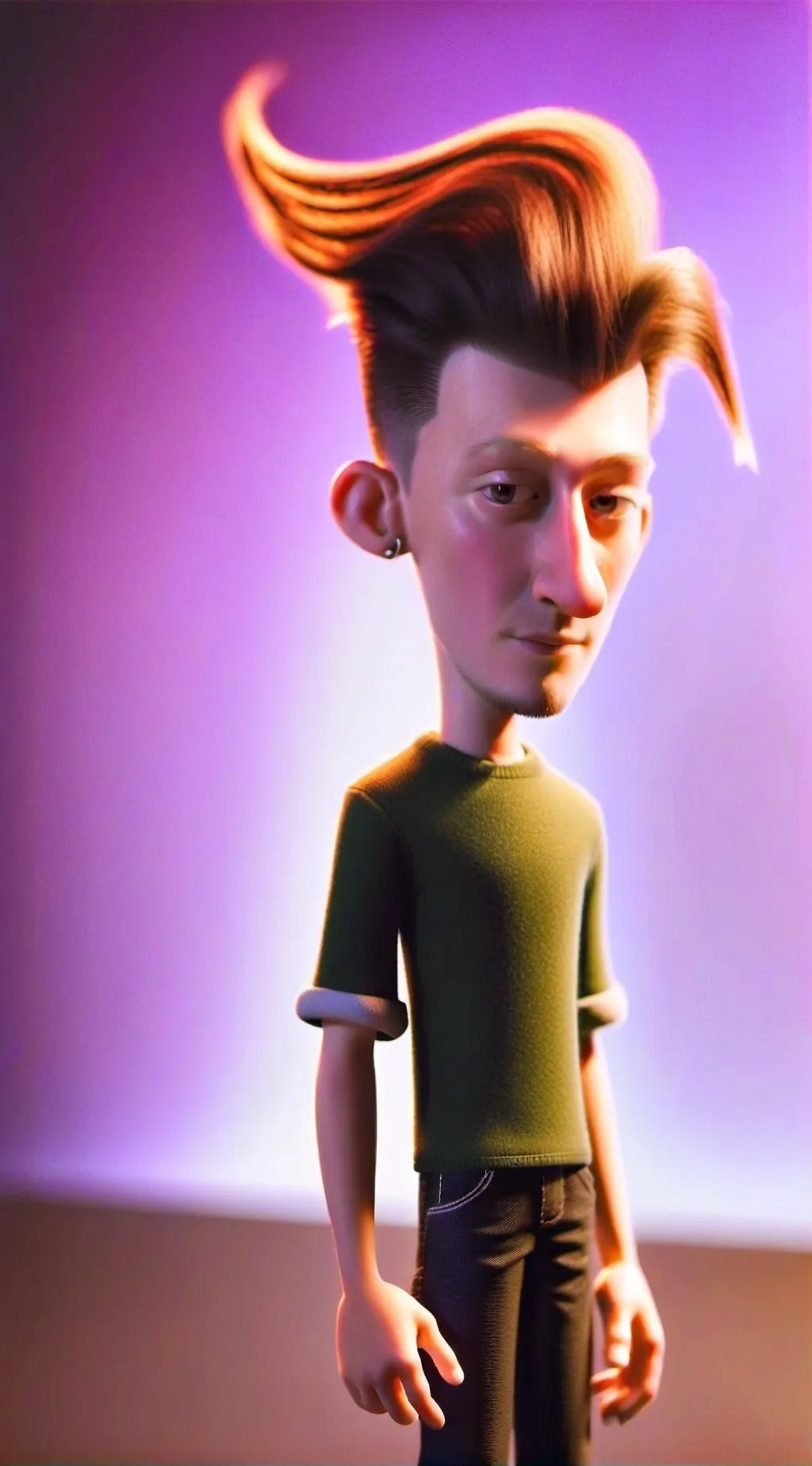 ai character: Giggity background