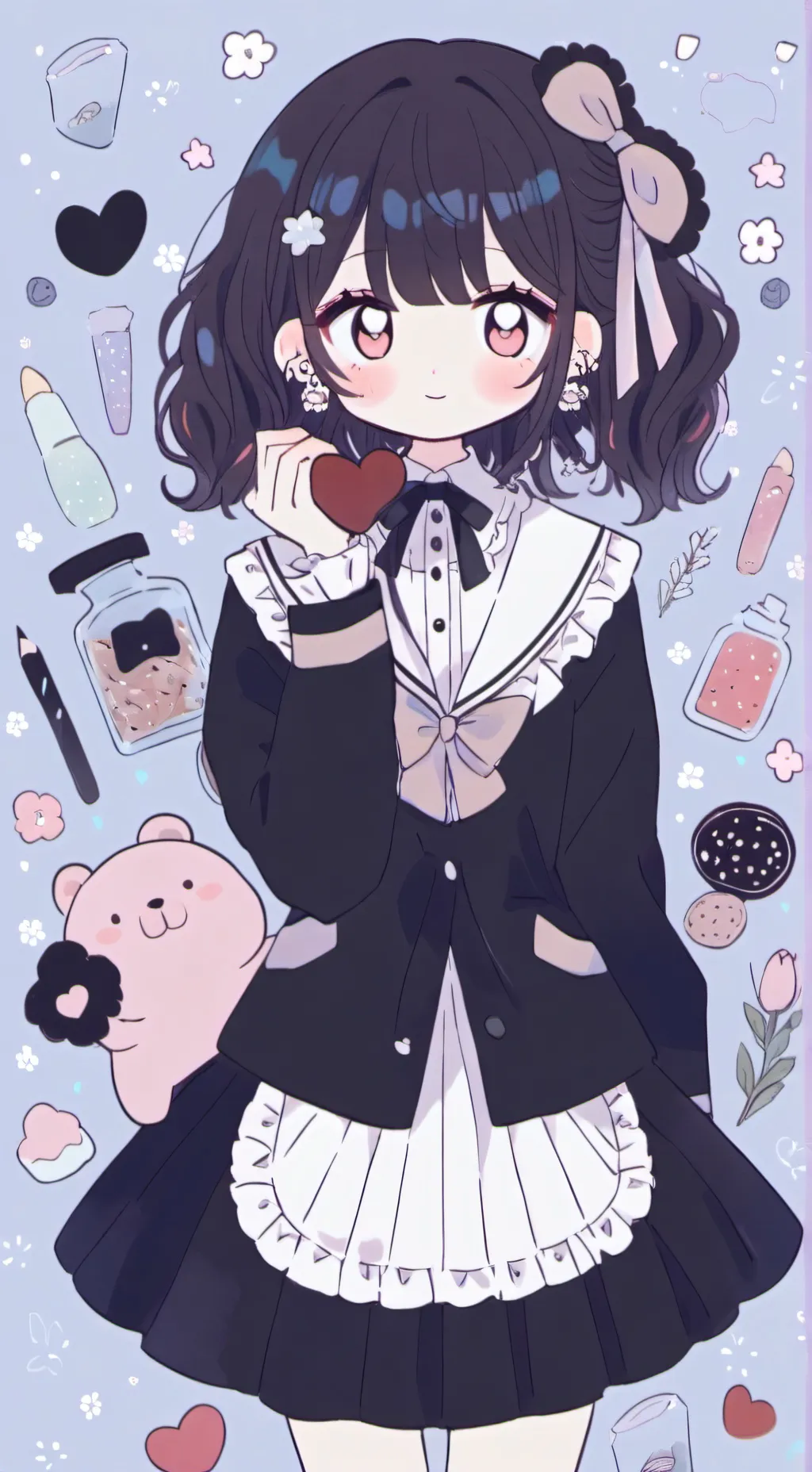 ai character: lov background