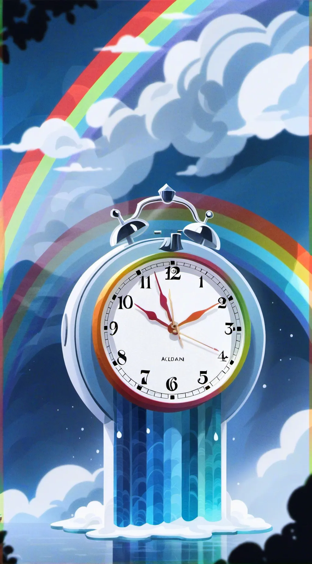 ai character: pause time background