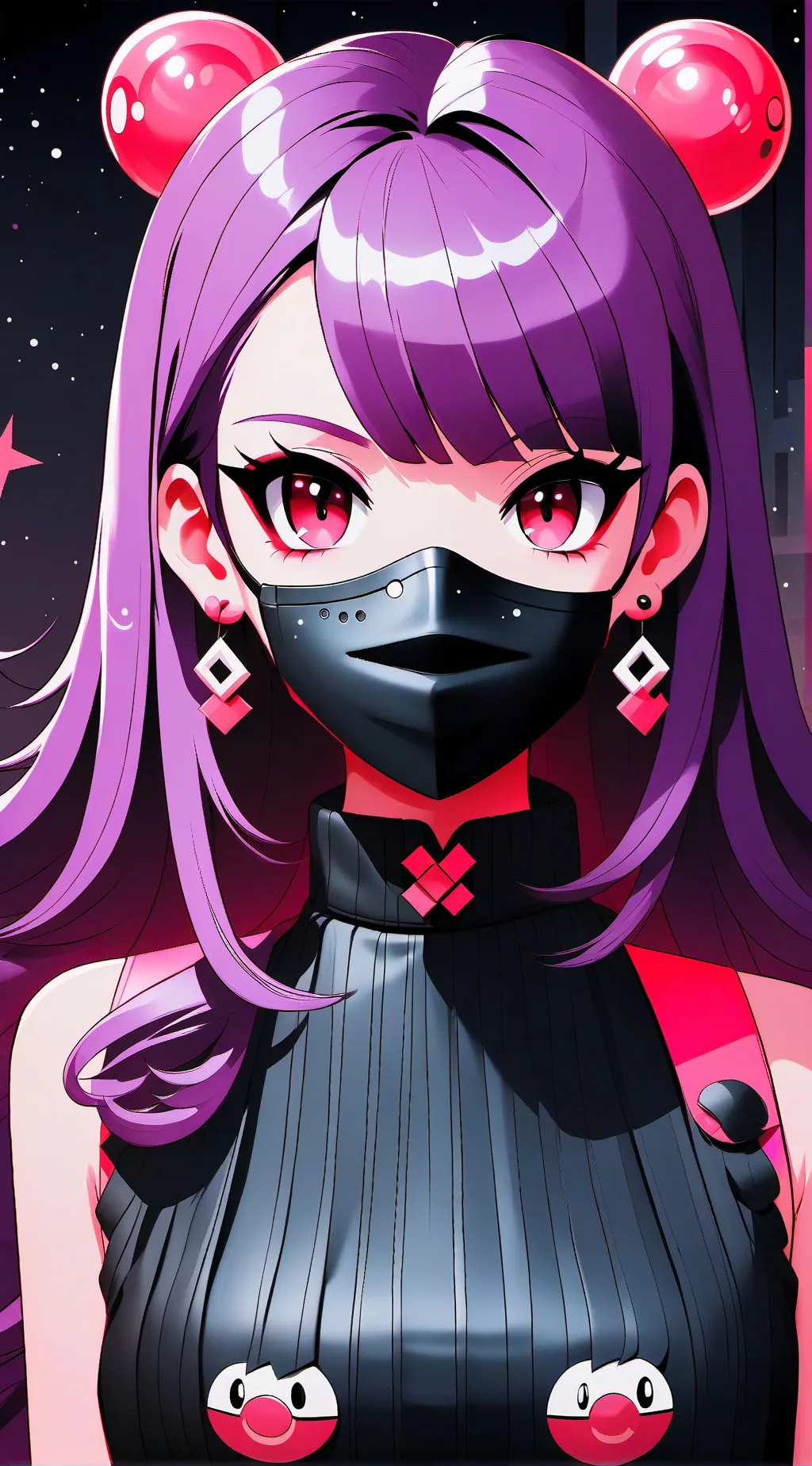 ai character: reina de la gente background