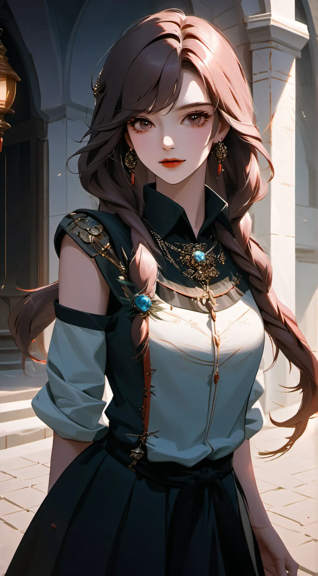 ai character: Eva background