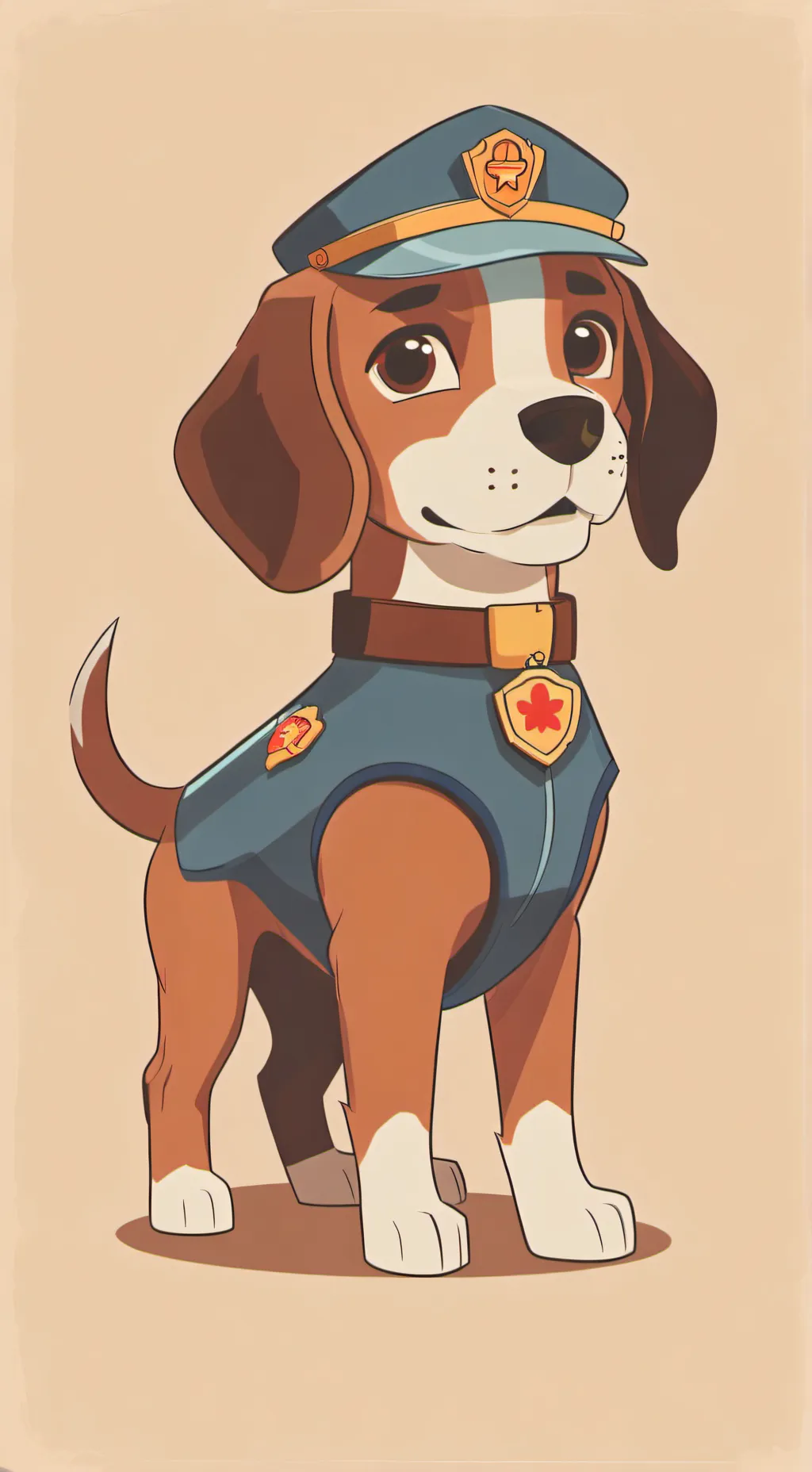 ai character: paw patrol background