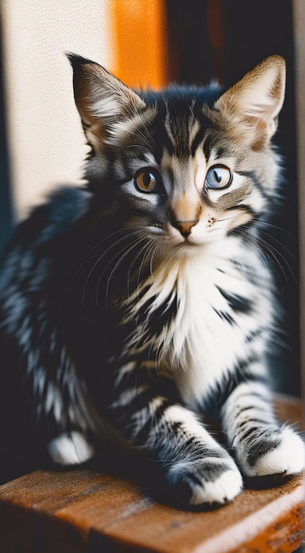 ai character: Skitty  background