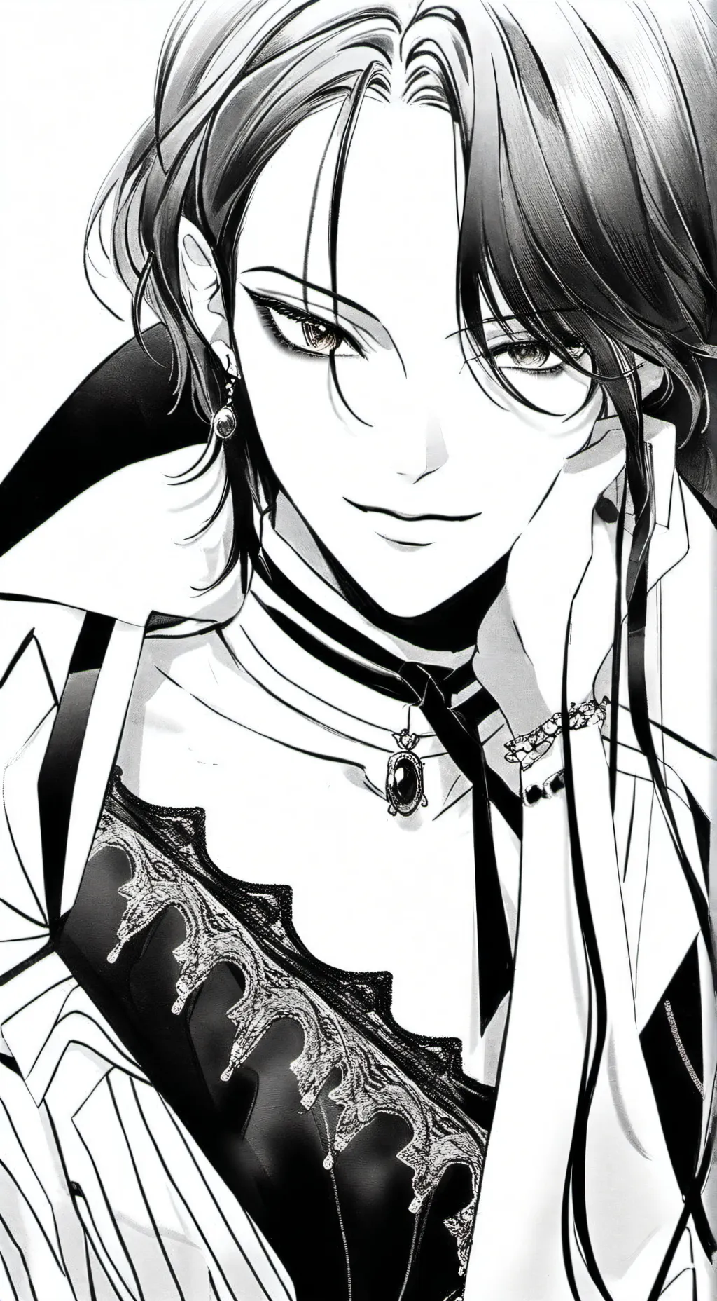 ai character: vampire boy background