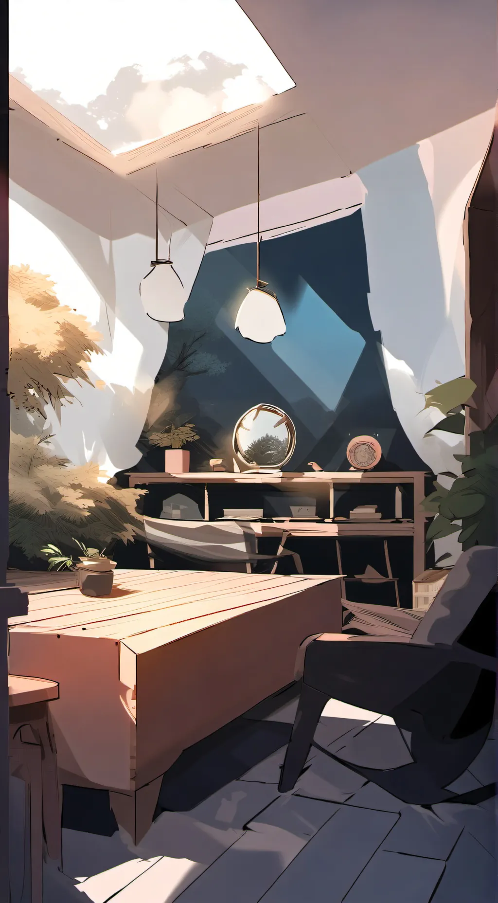 ai character: team fight background