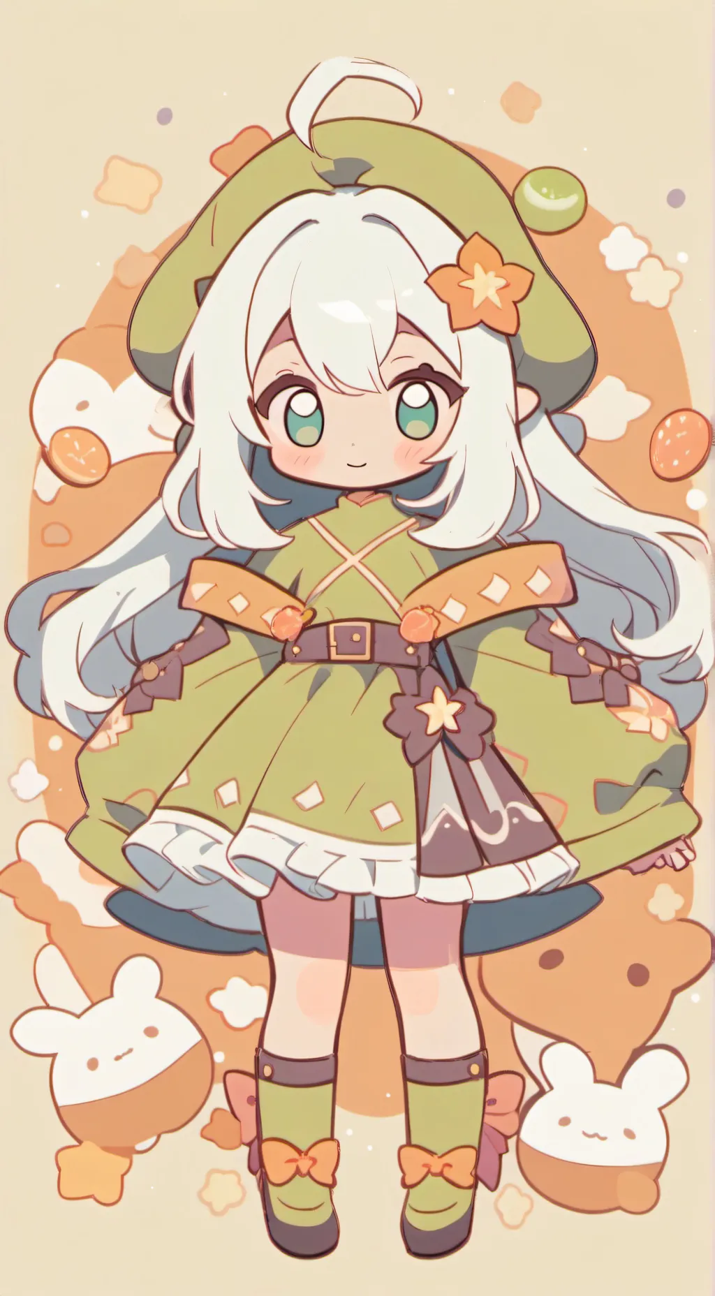 ai character: катя background