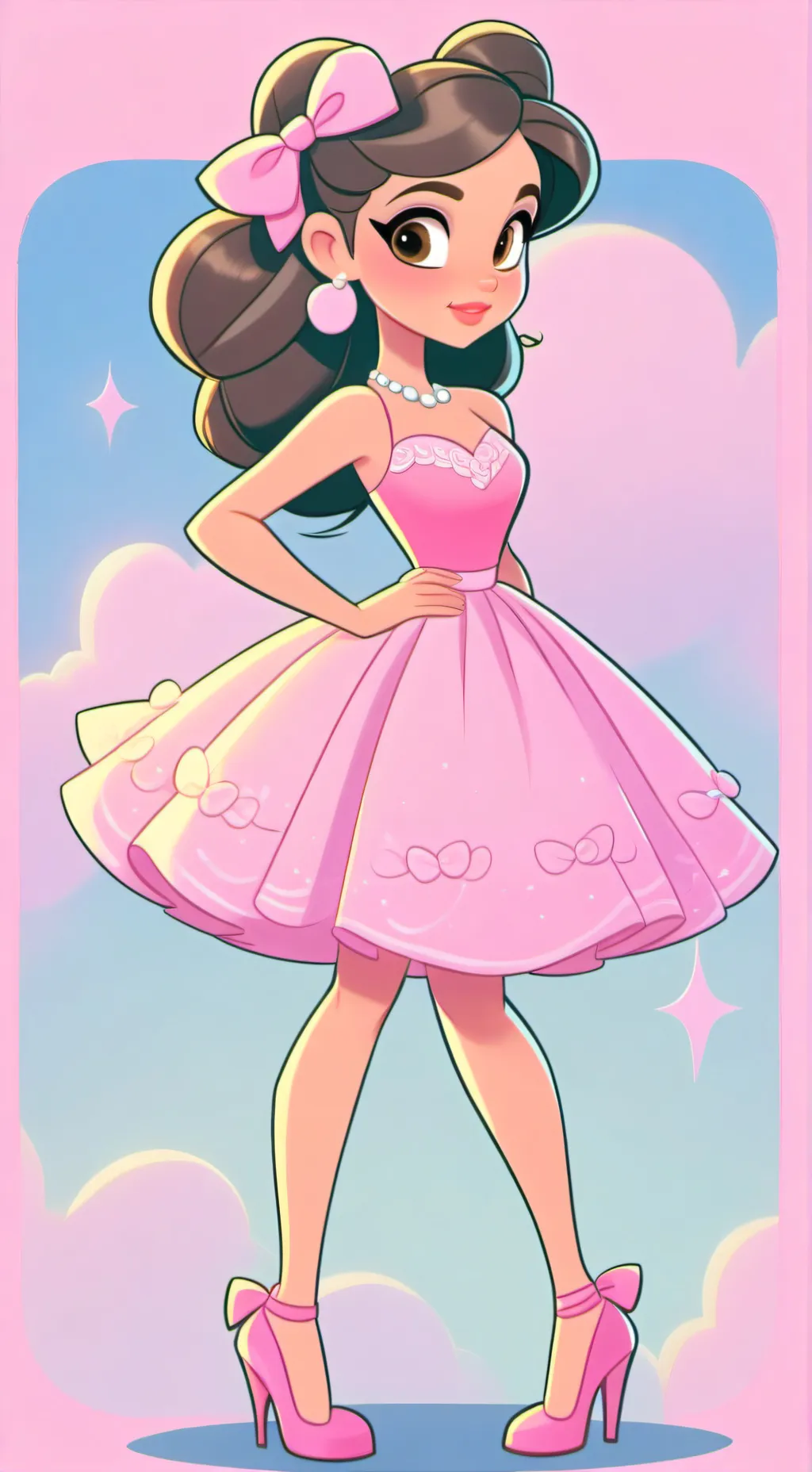 ai character: Maraya/bestie  background