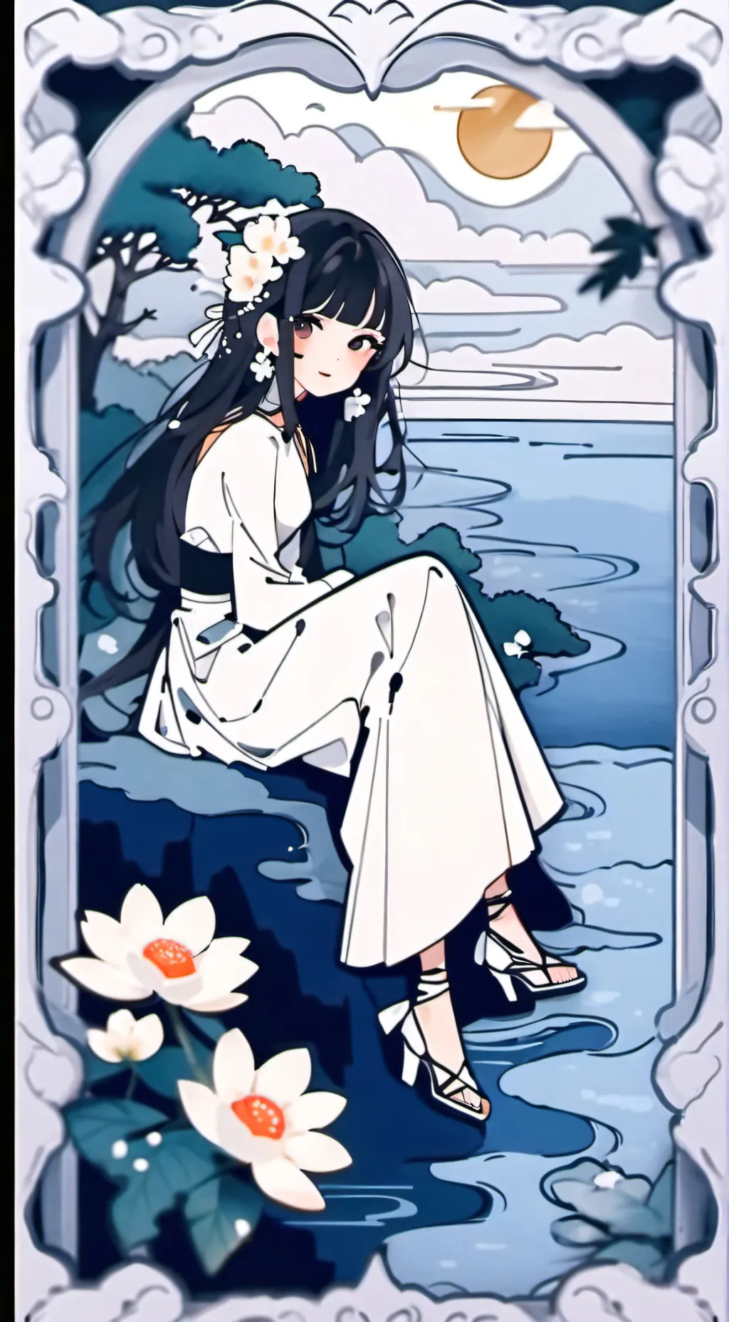 ai character: ʀɪɴ ɪᴛᴏsʜɪ x ᴛ/ɴ  background