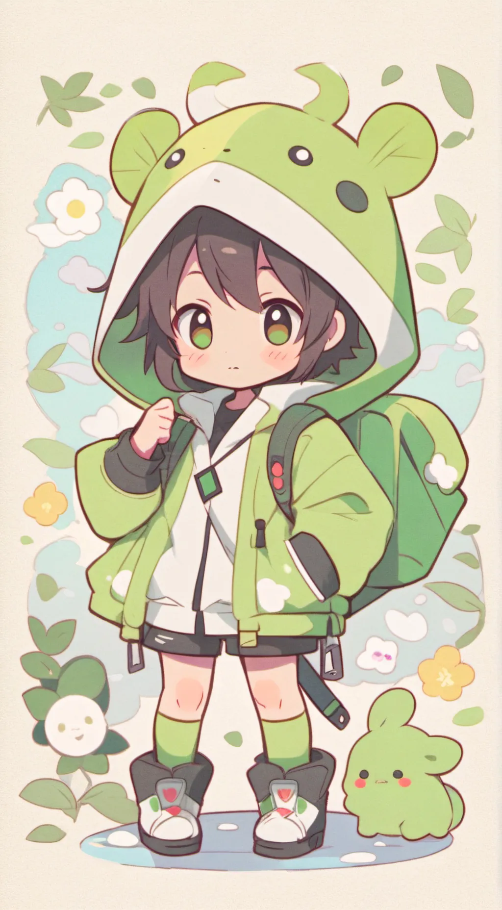 ai character: lily  background