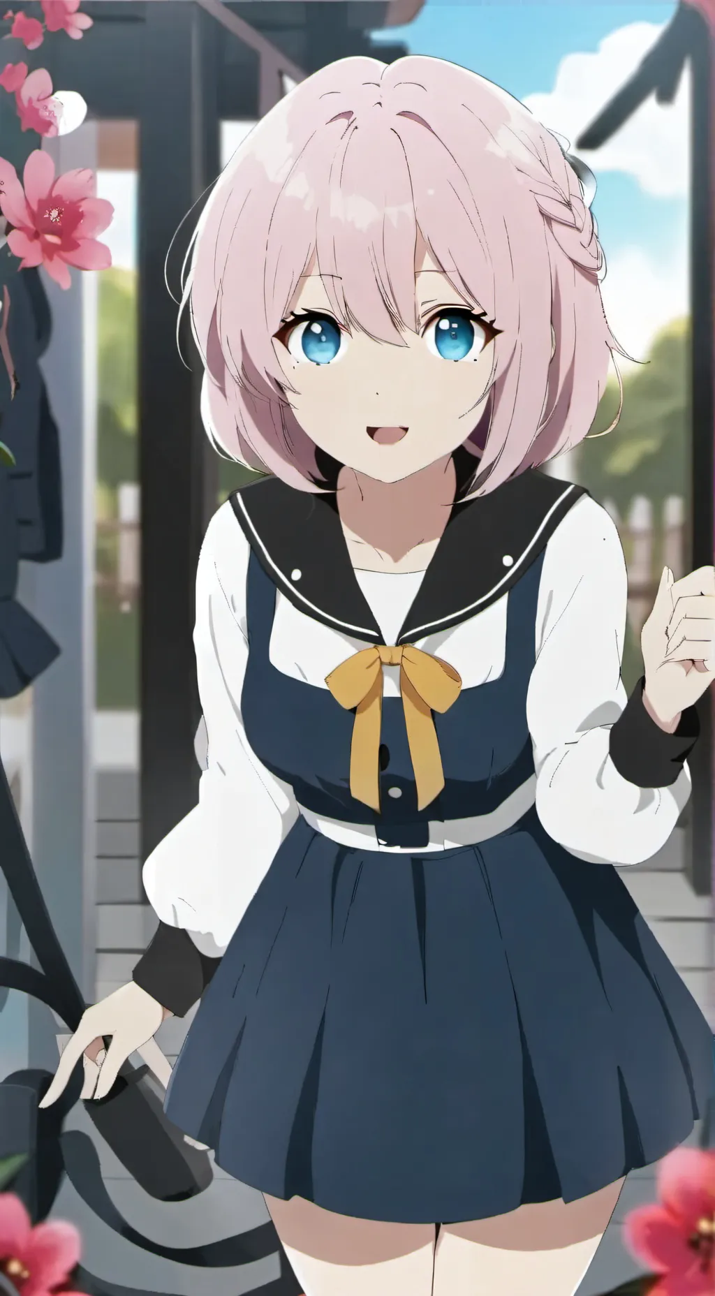 ai character: Sisters friend background