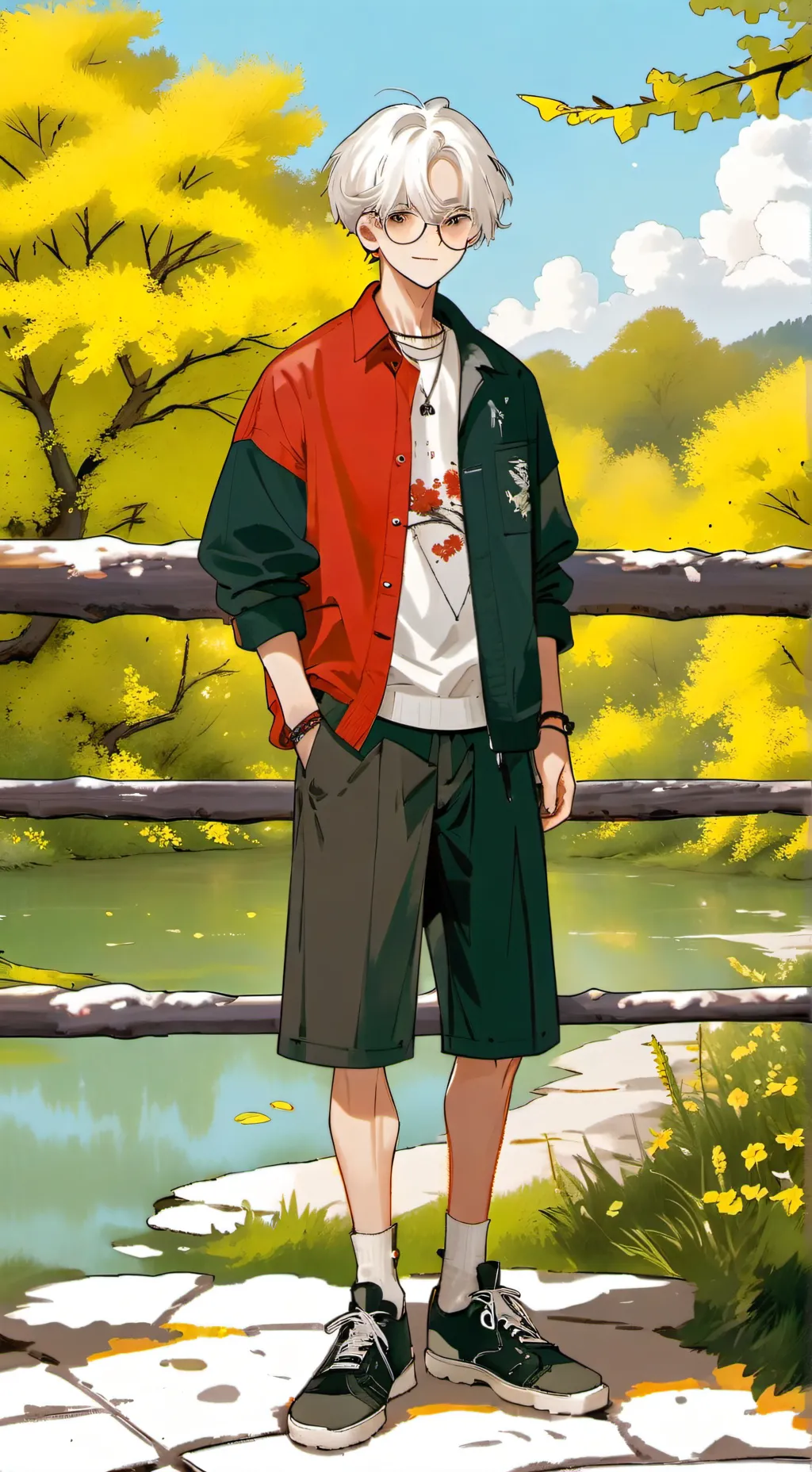 ai character: xavier - yourname background