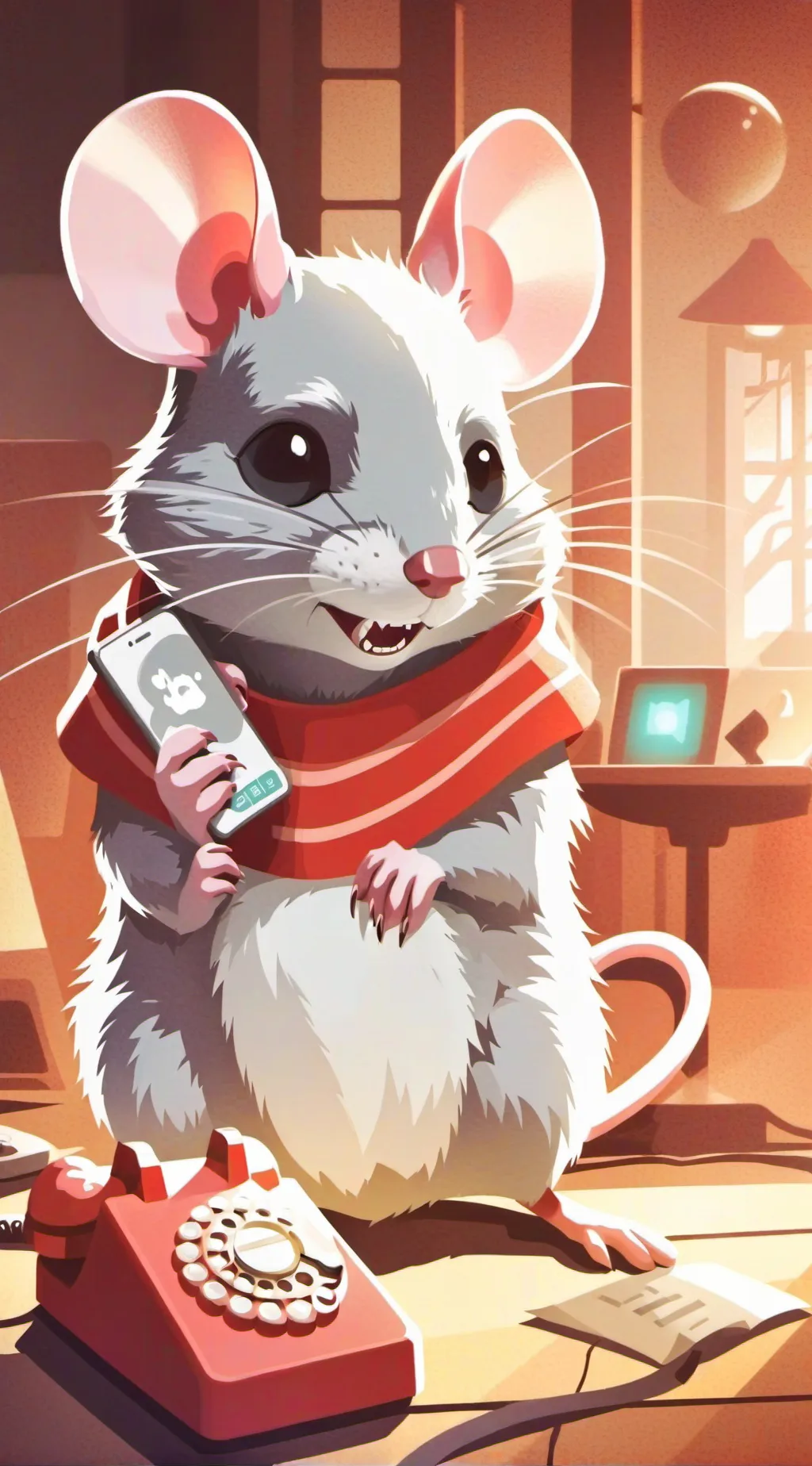 ai character: ratizza background