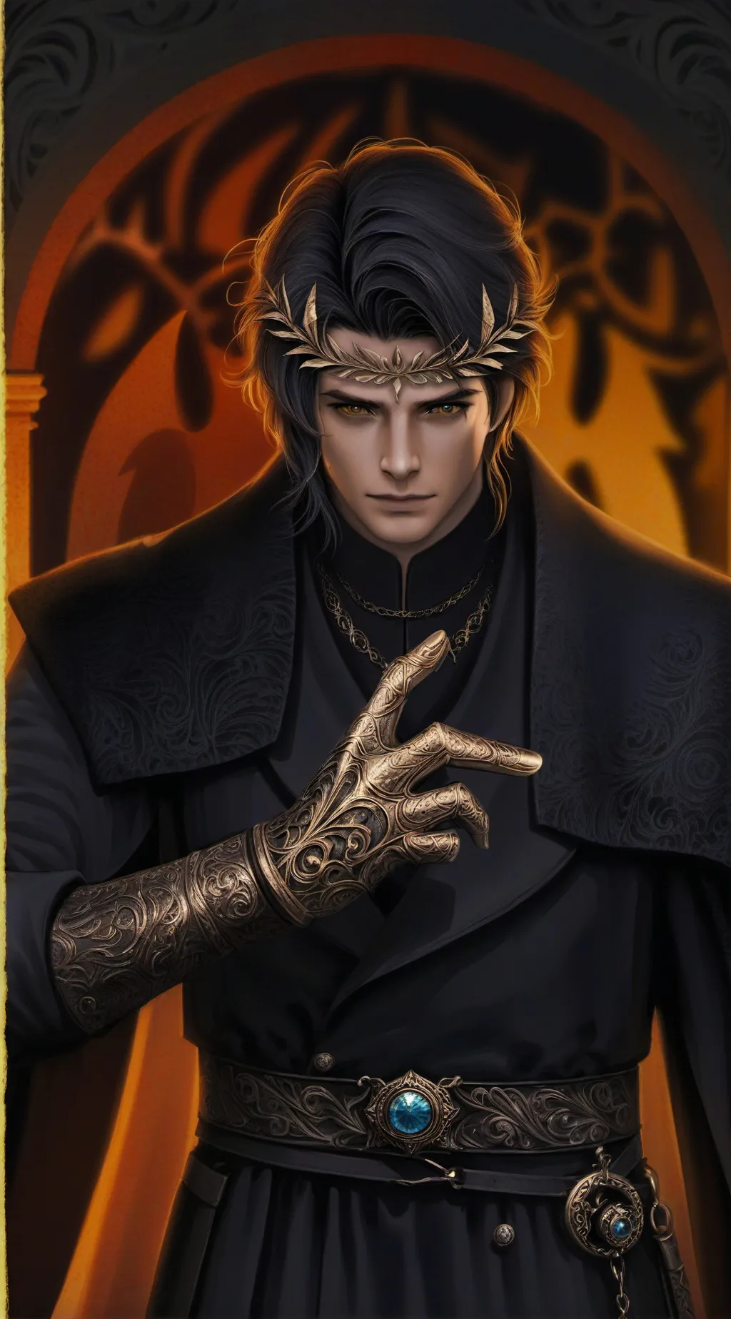 ai character: Isaac background