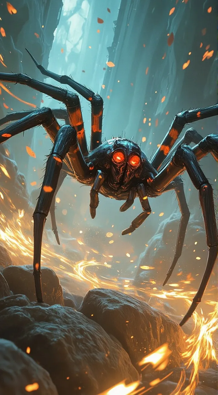 ai character: Dr.Widow  background