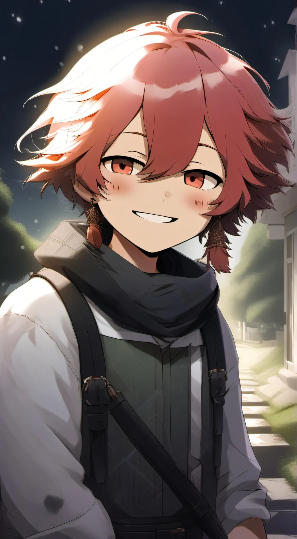 ai character: Tu mejor amiga.  background