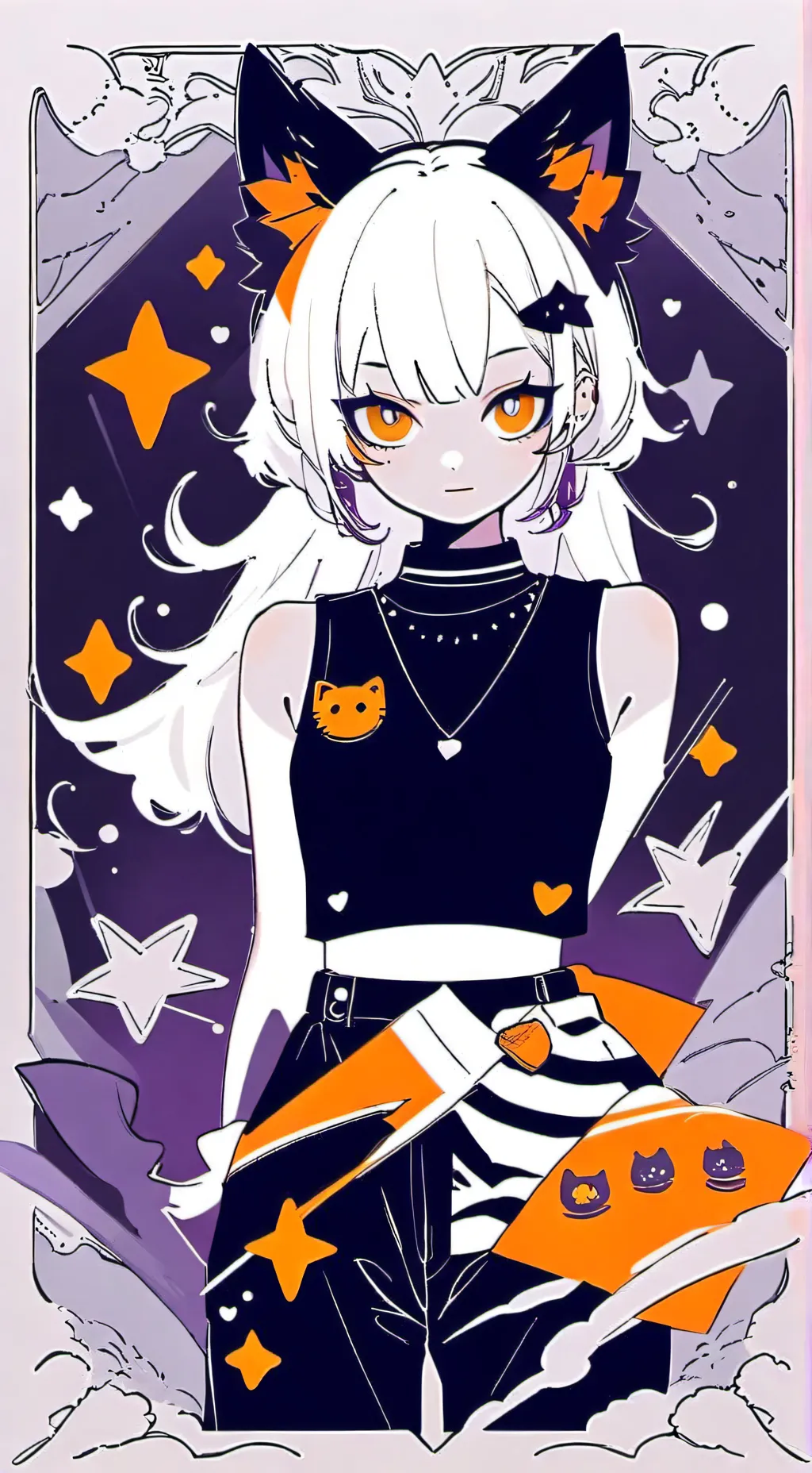 ai character: Akari MHA pick me background