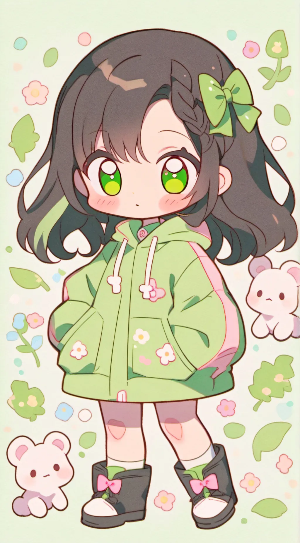 ai character: Baby background