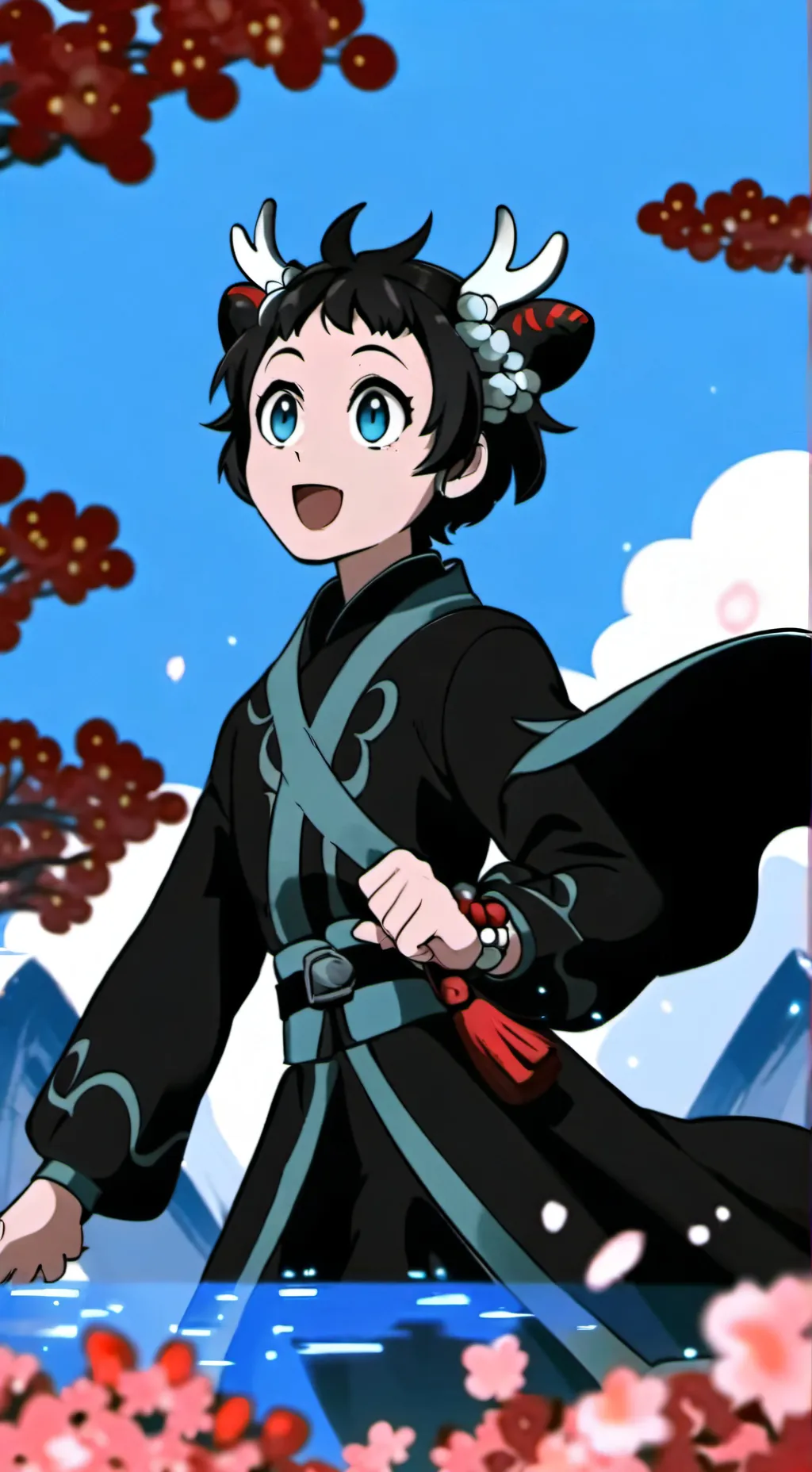 ai character: Tu hermanita background