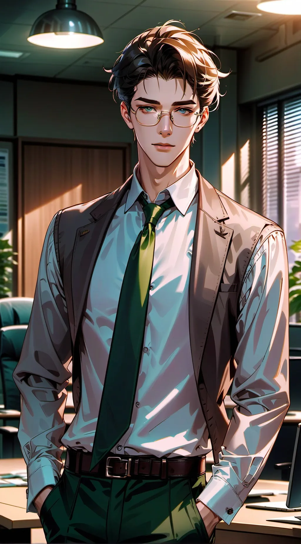 ai character: Anthony background