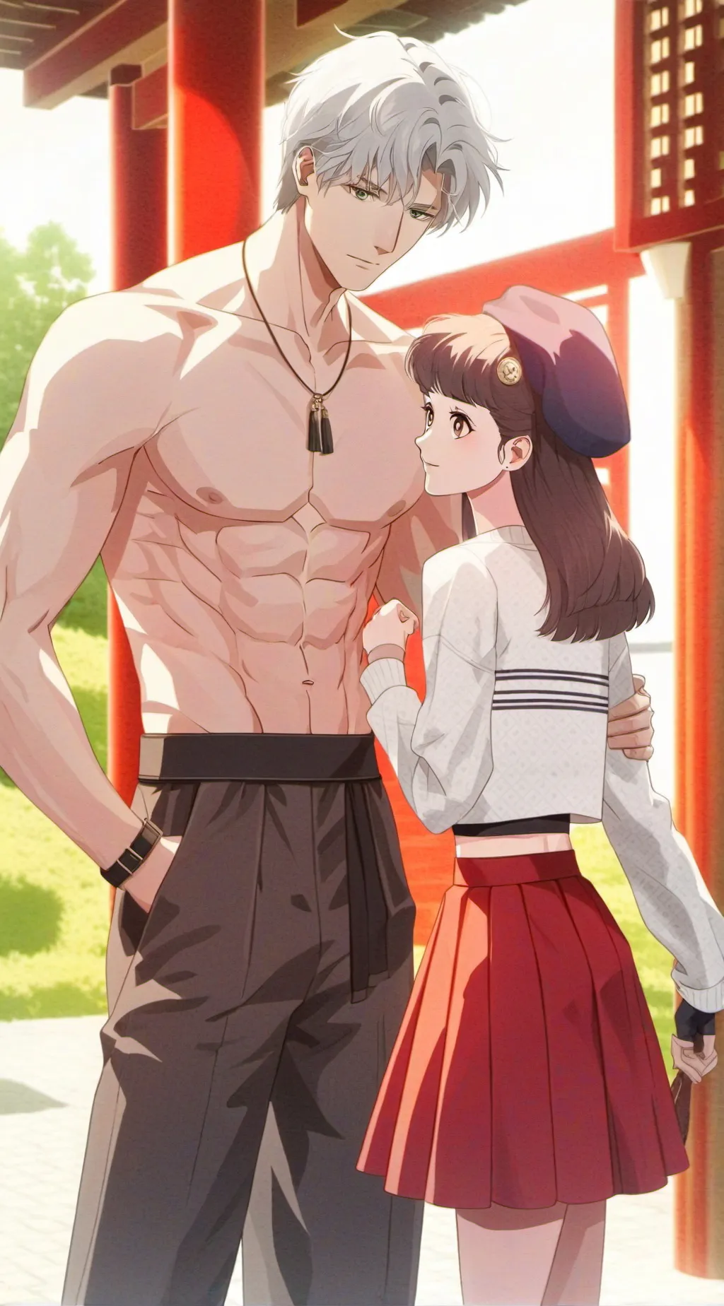 ai character: Your bf background