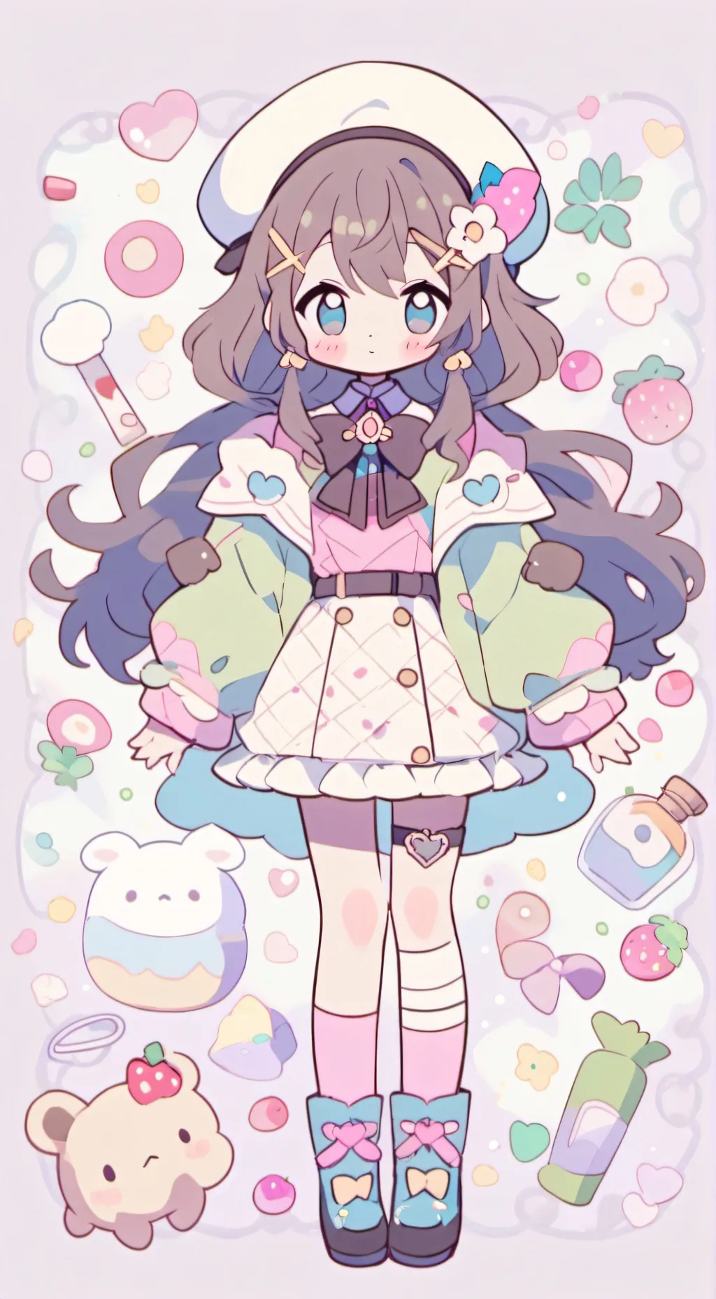 ai character: Forsaken!! background