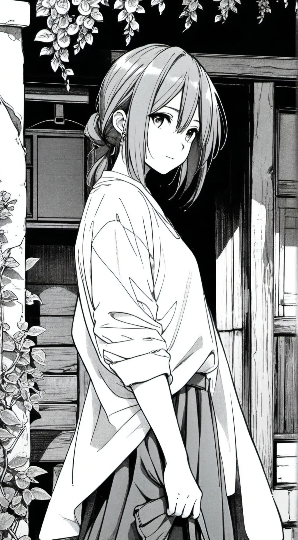 ai character: ara ara background