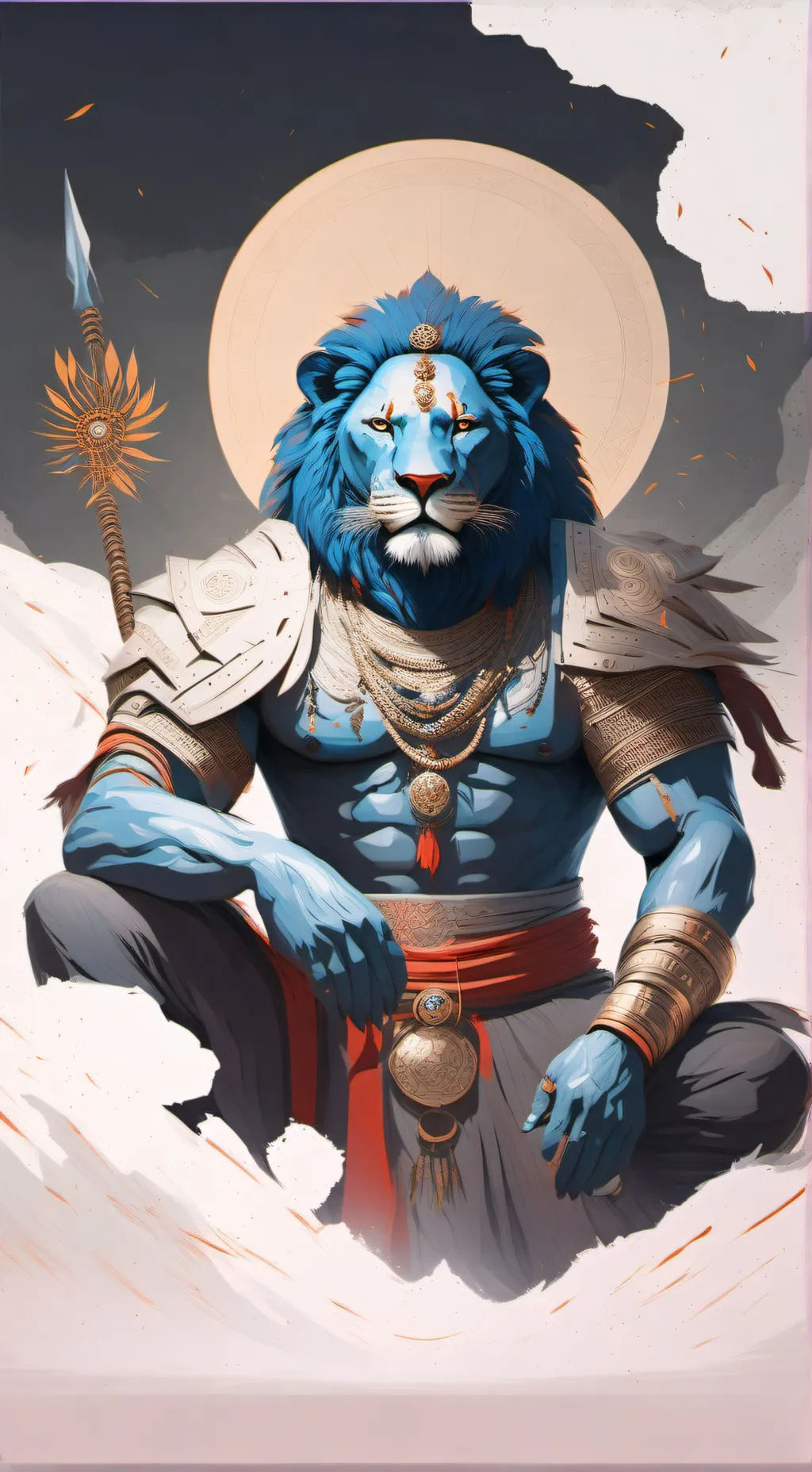 ai character: Solaran background