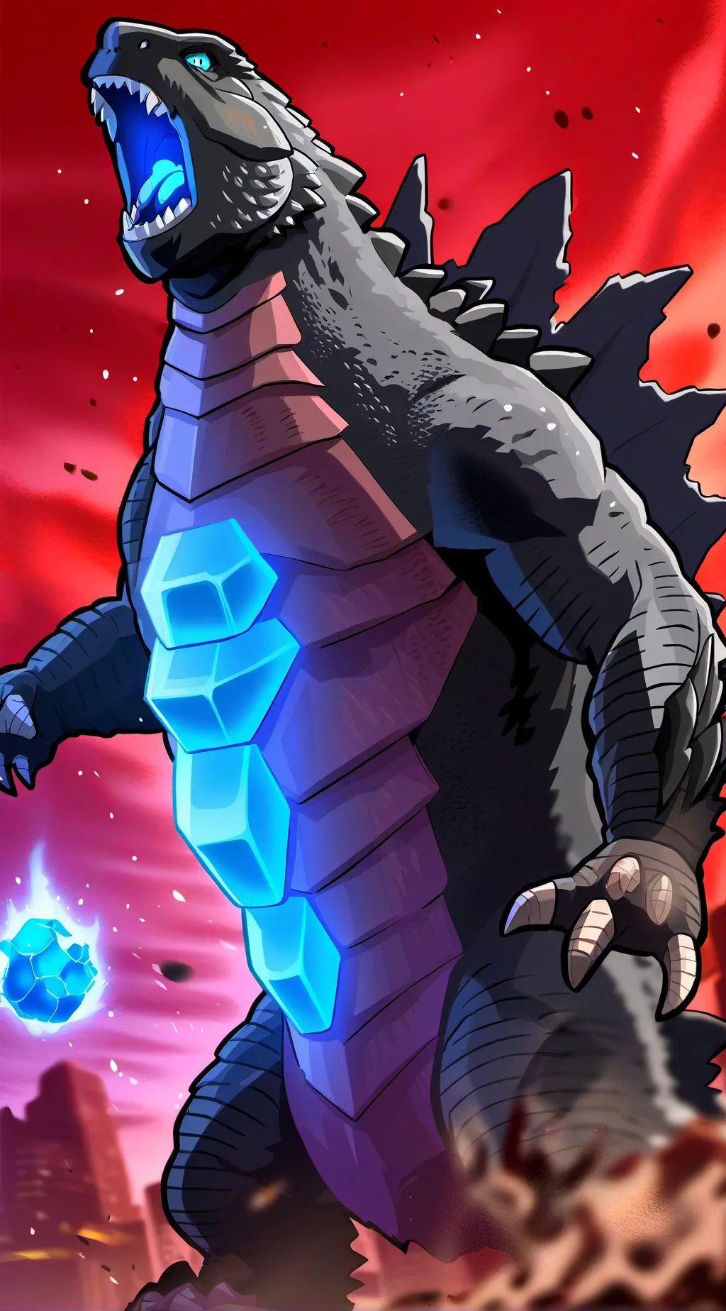 Talkie AI - Chat with godzilla in hell