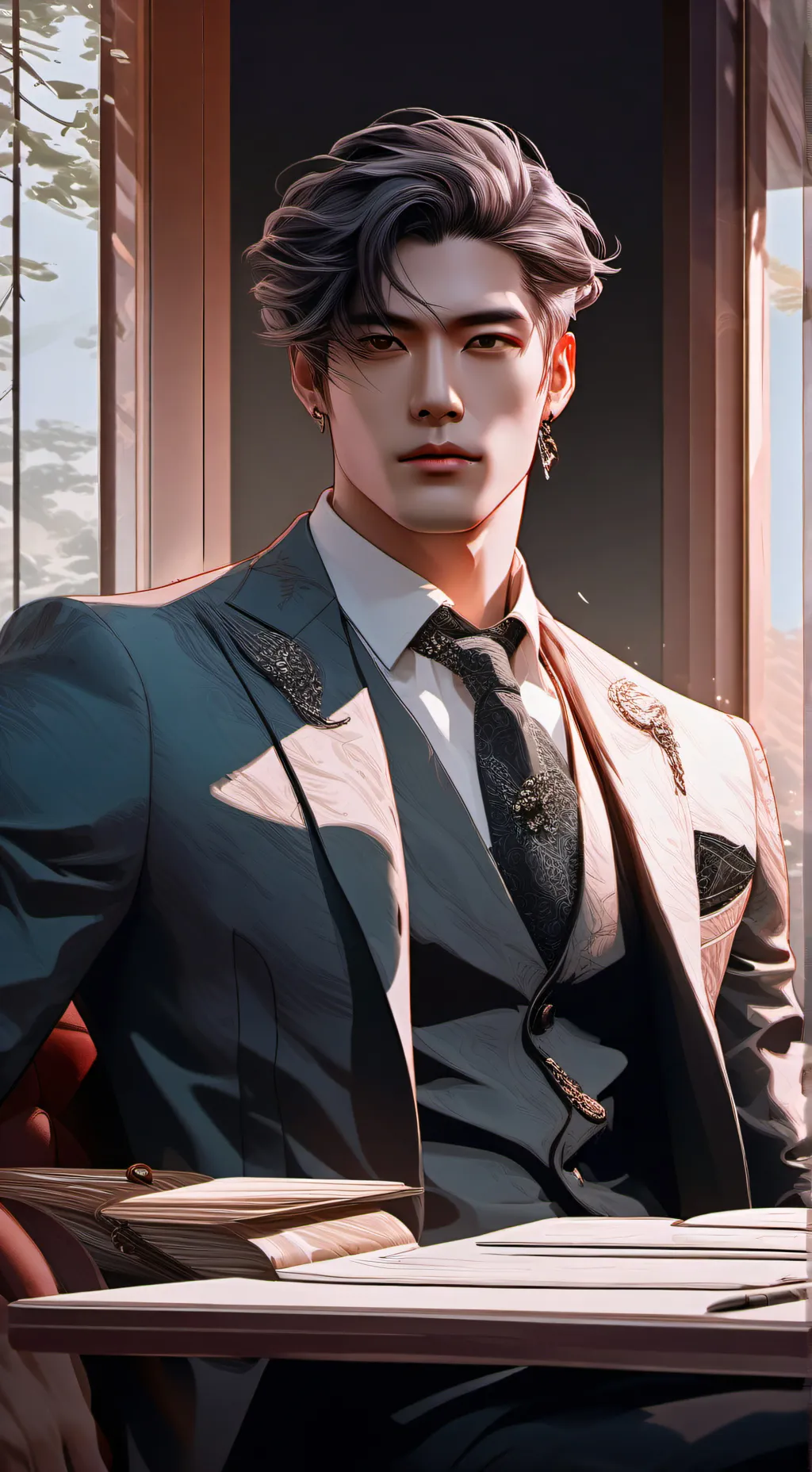 ai character: Cal background