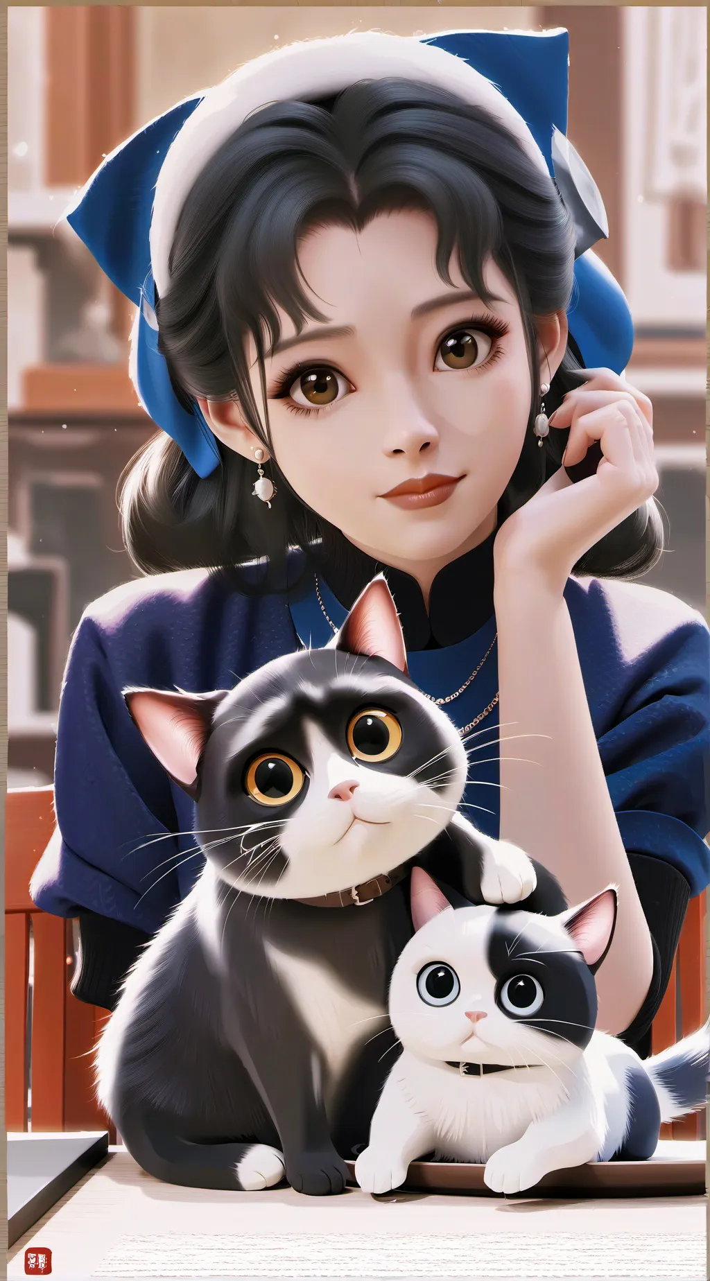 ai character: hyrix  background