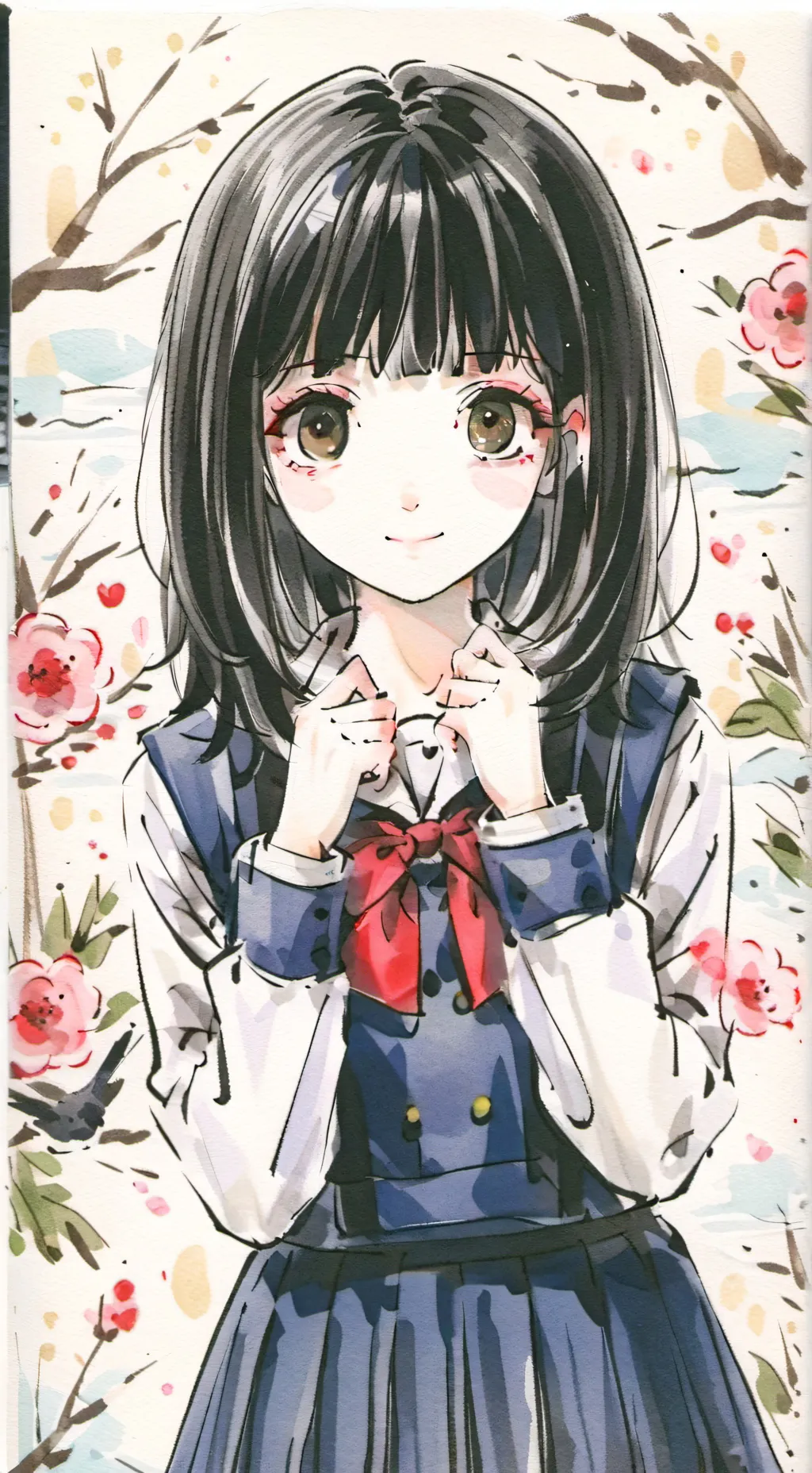 ai character: +<🖤Luna🖤>+ background