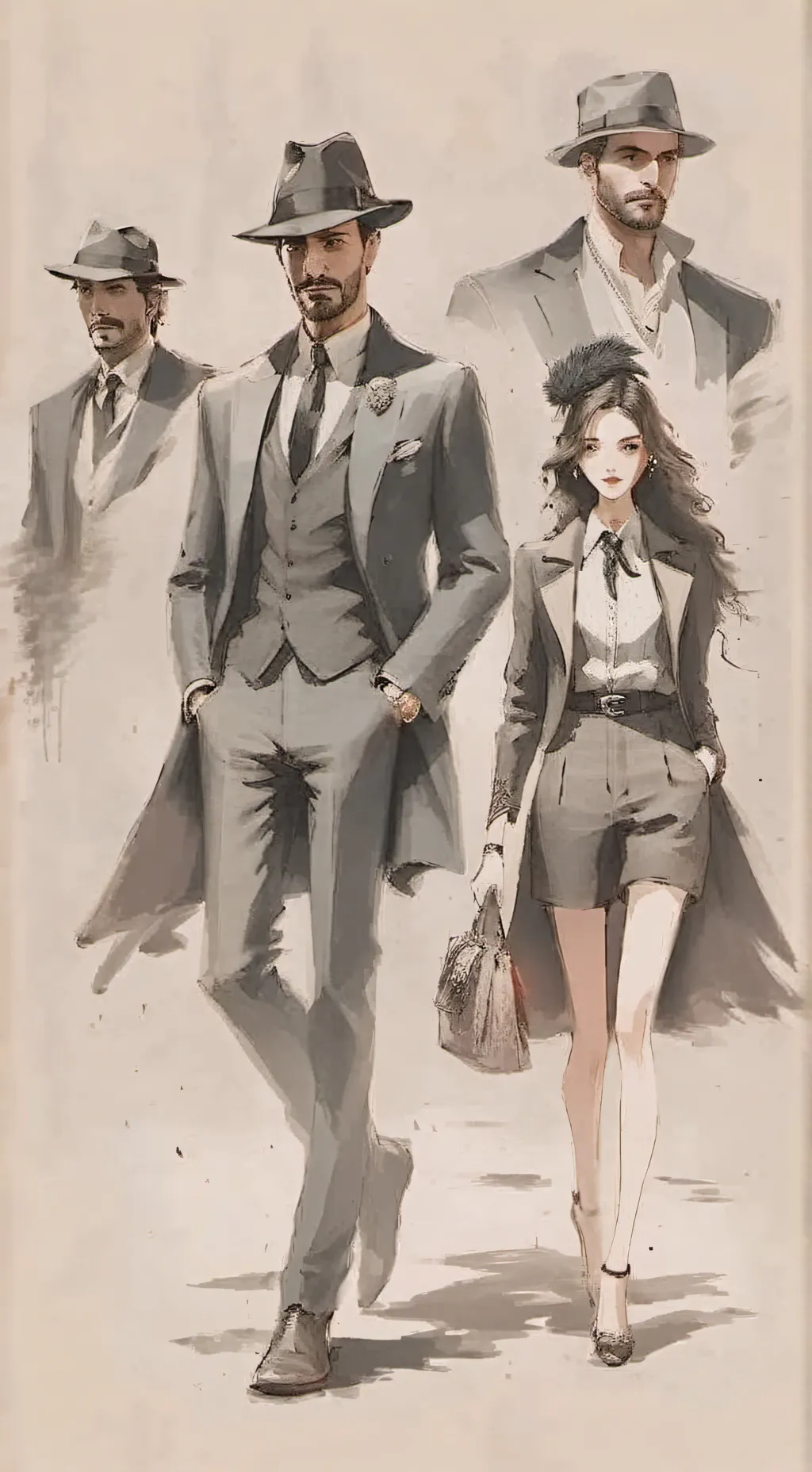 ai character: Mafia husband??😏 background