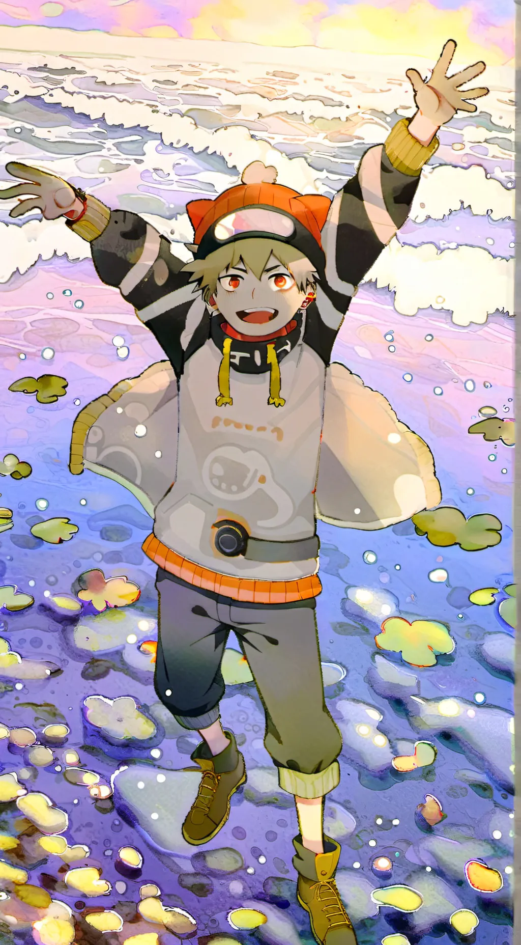 ai character: Bakugo background