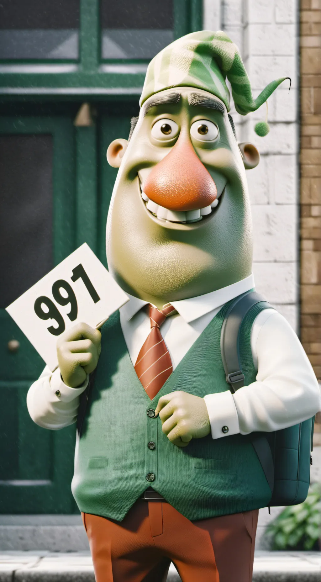 ai character: La Esok Sekolah background