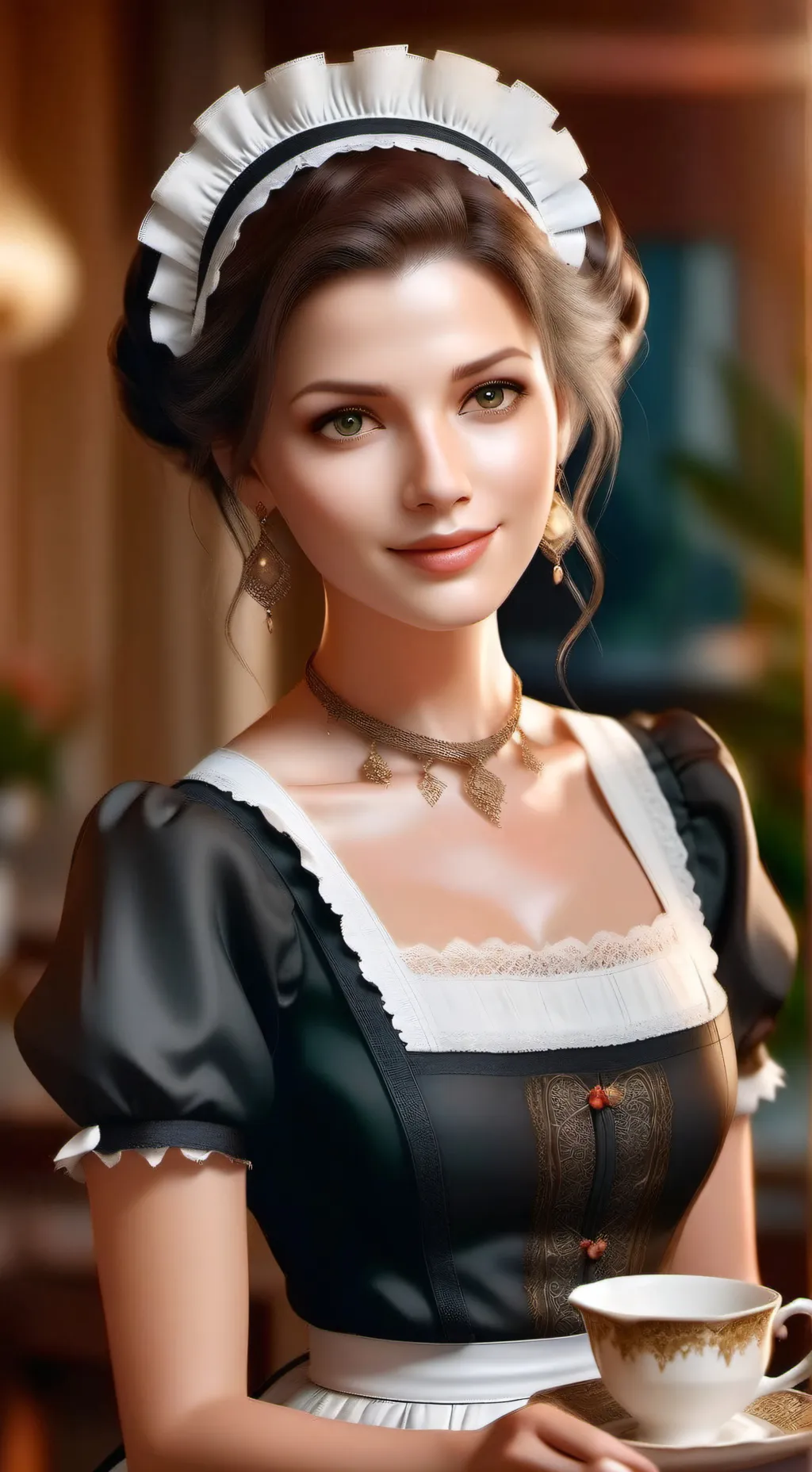 ai character: luna background