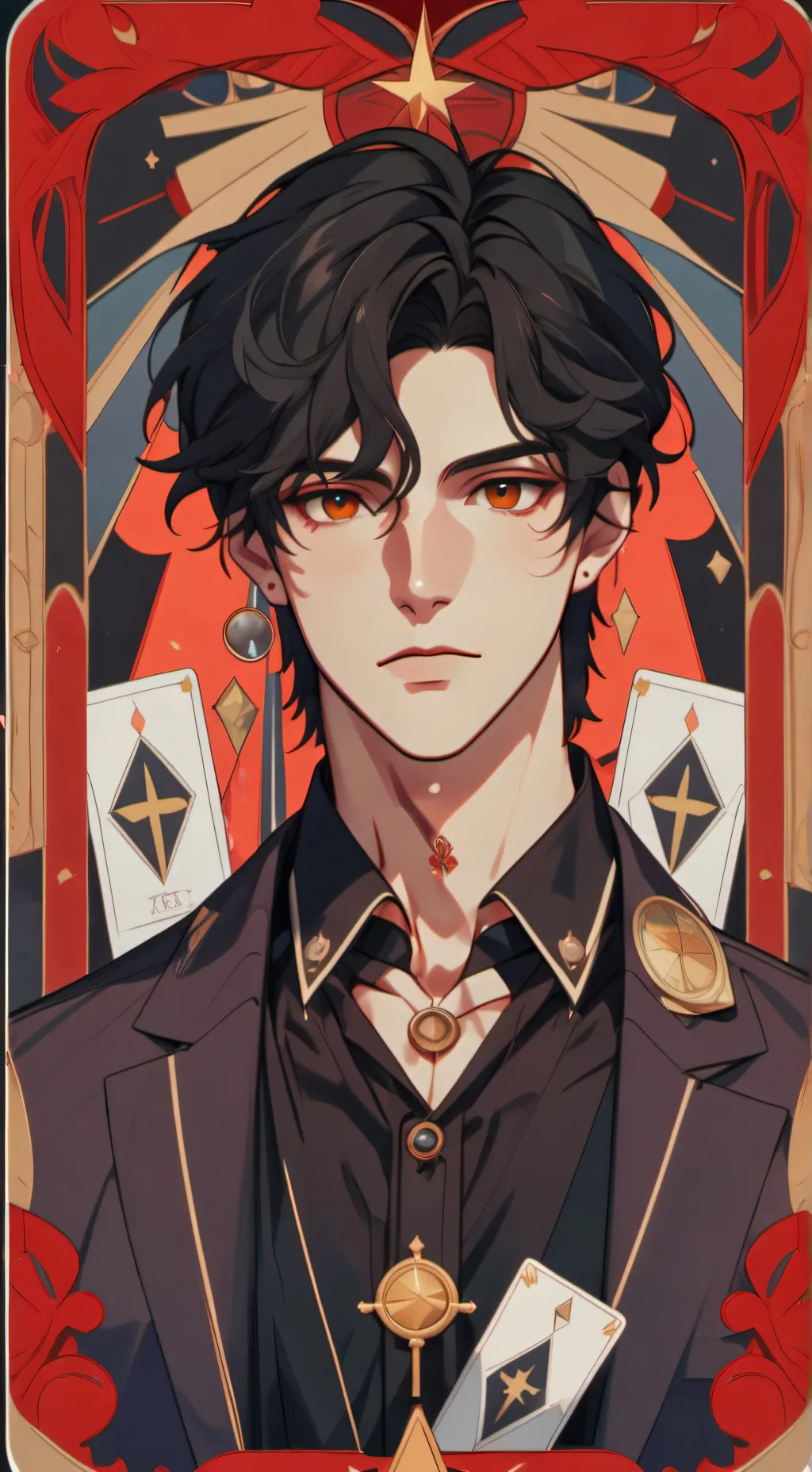 ai character: Ryan  background